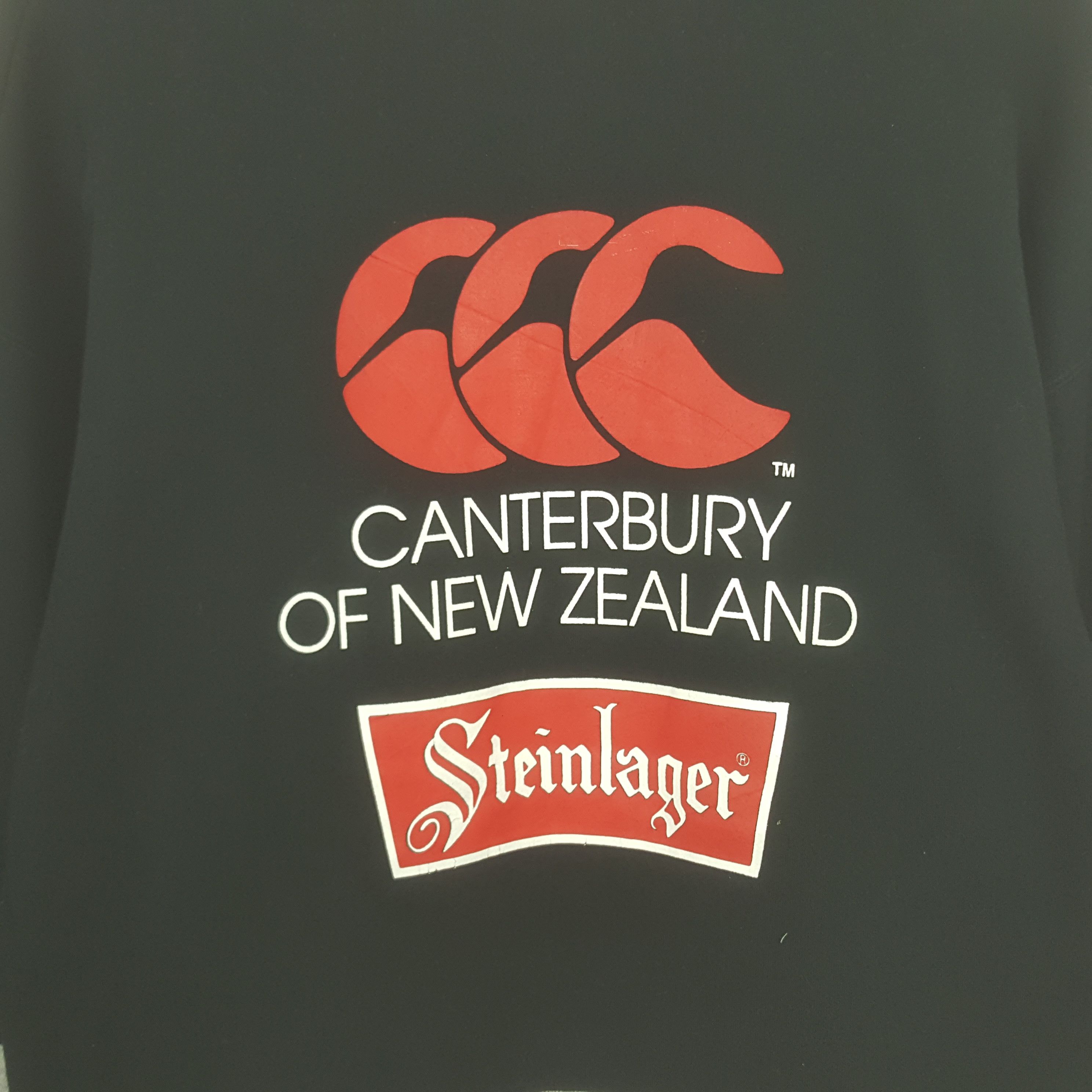 Canterbury of New Zealand Vintage New Zealand All Black Steinlager Sweatshirt Size US M / EU 48-50 / 2 - 2 Thumbnail