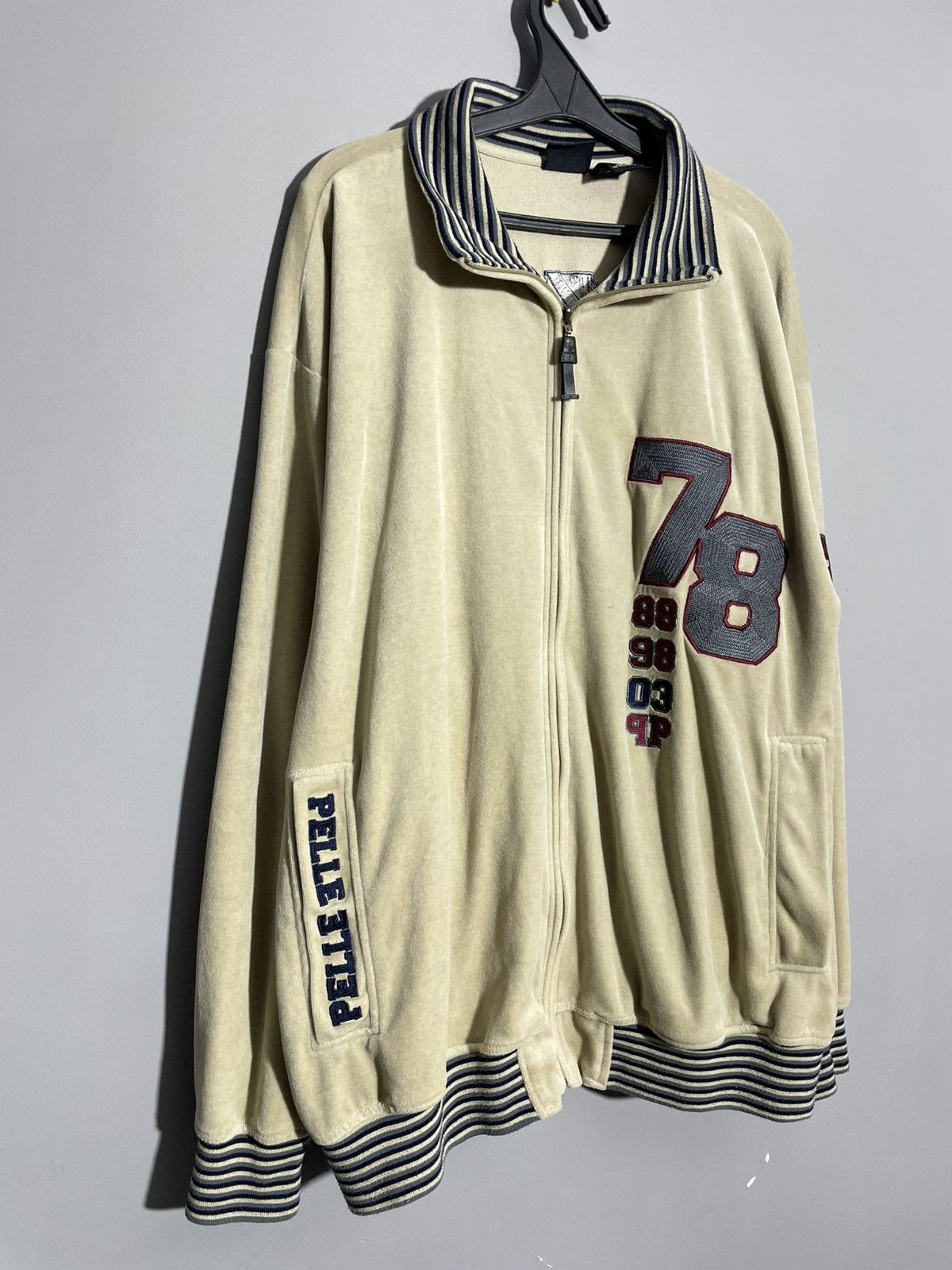 Pelle Pelle Pelle Pelle Marc Buchanan Full Zip Beige Sweatshirt size XL Size US XL / EU 56 / 4 - 2 Thumbnail