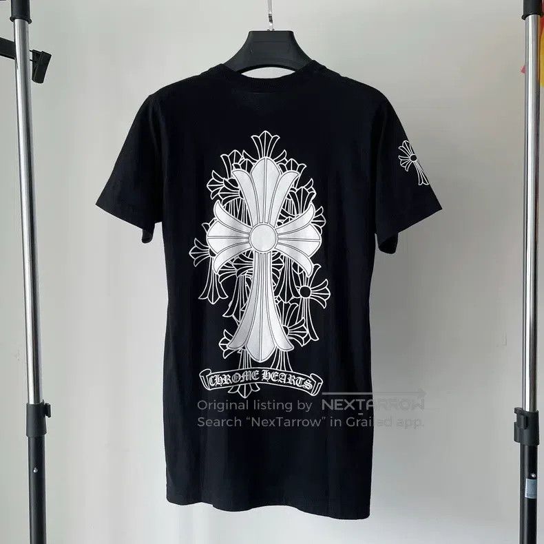Chrome Hearts CHROME HEARTS Size S Black Phantom Cross Short Sleeve Size US S / EU 44-46 / 1 - 2 Thumbnail