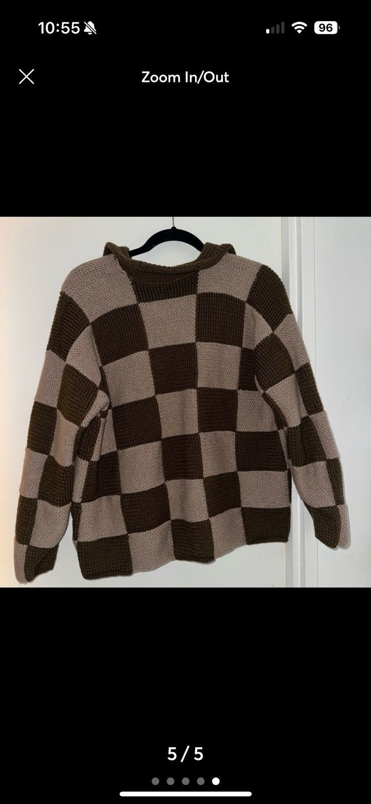 Connor McKnight Connor McKnight Tile Knit Merino Wool Rugby Sweater Size US L / EU 52-54 / 3 - 3 Thumbnail