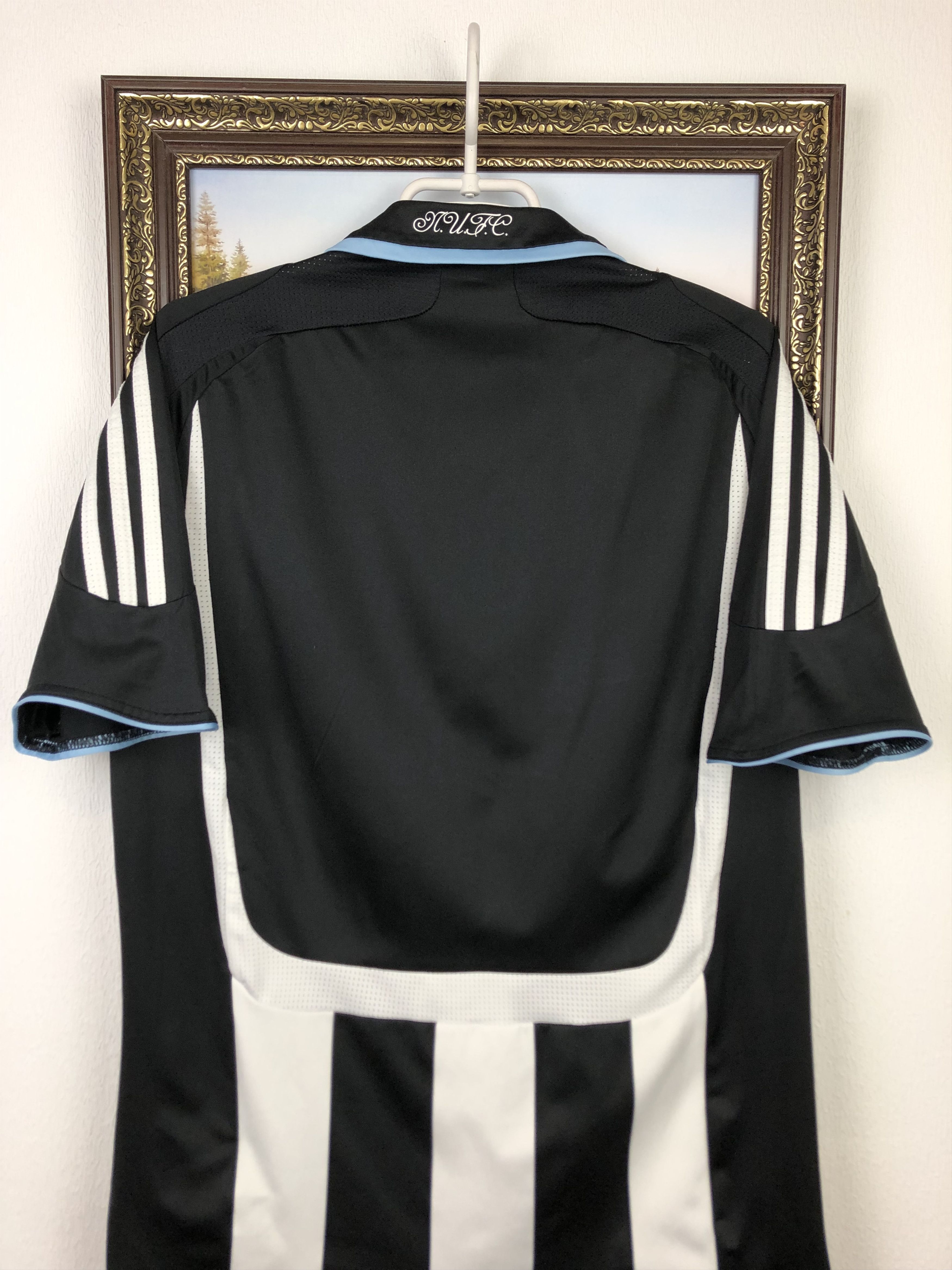 Adidas Newcastle football shirt 2007 Soccer Adidas Jersey Trikot Size US M / EU 48-50 / 2 - 9 Thumbnail