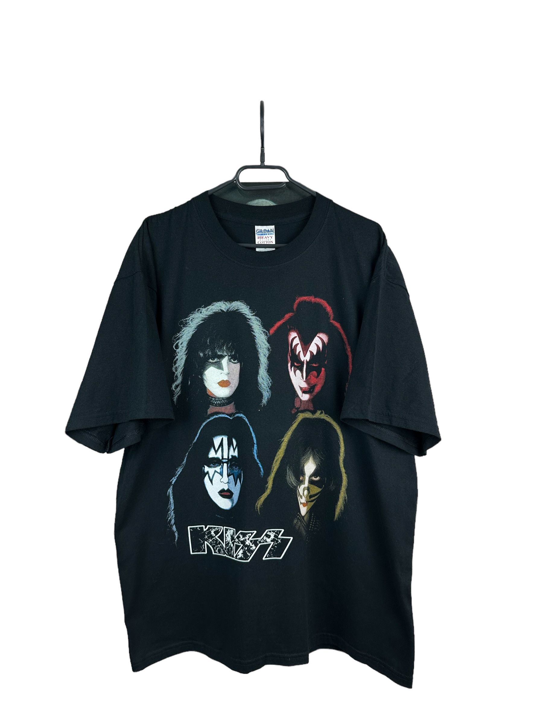 Band Tees Vintage Kiss Army Depot Faces Band Rare Graphic Shirt Tee Size US XL / EU 56 / 4 - 1 Thumbnail