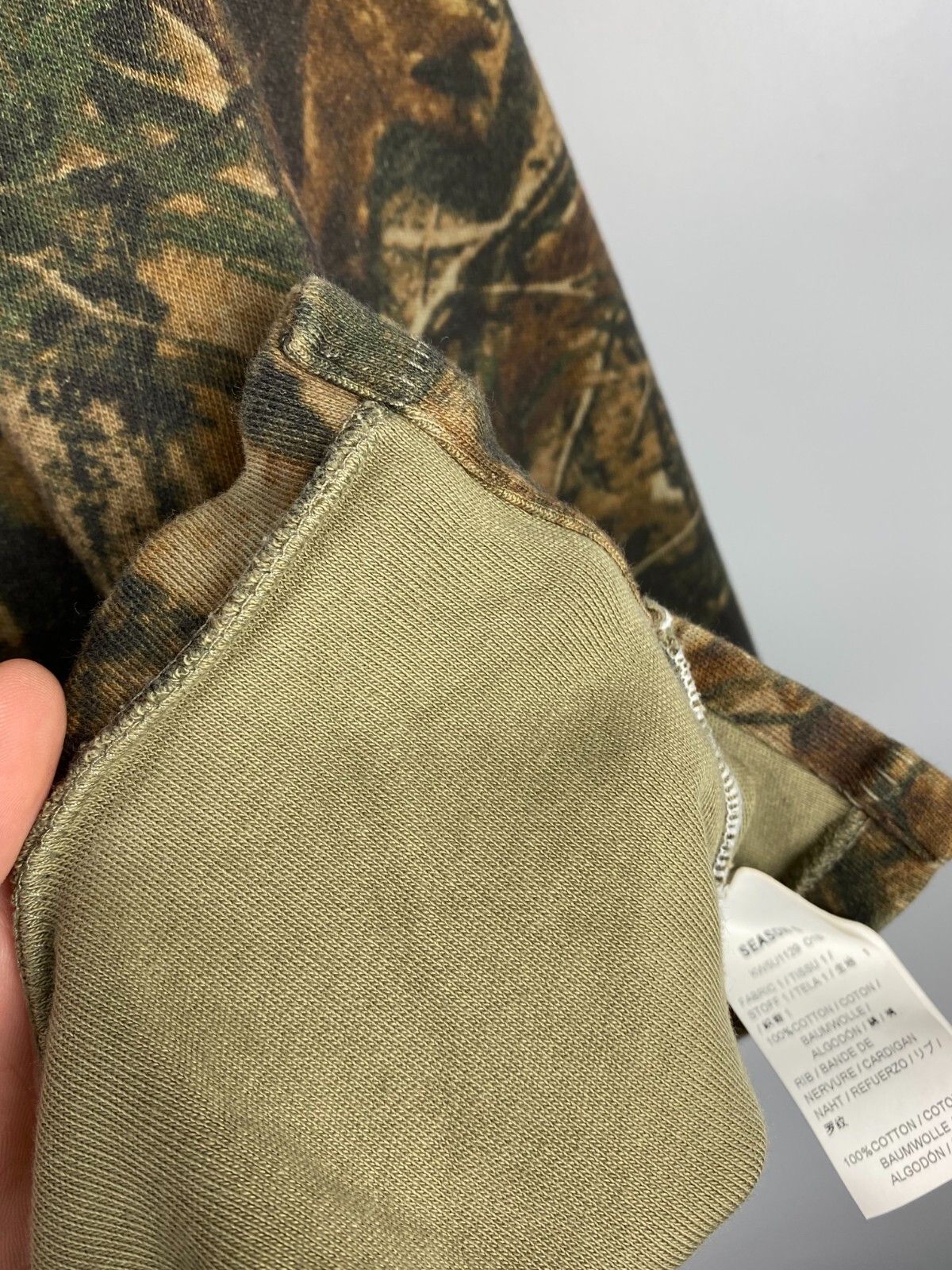 Yeezy Season 5 Yeezy Season Camo Forest Crew Sweatshirt Size US L / EU 52-54 / 3 - 8 Thumbnail