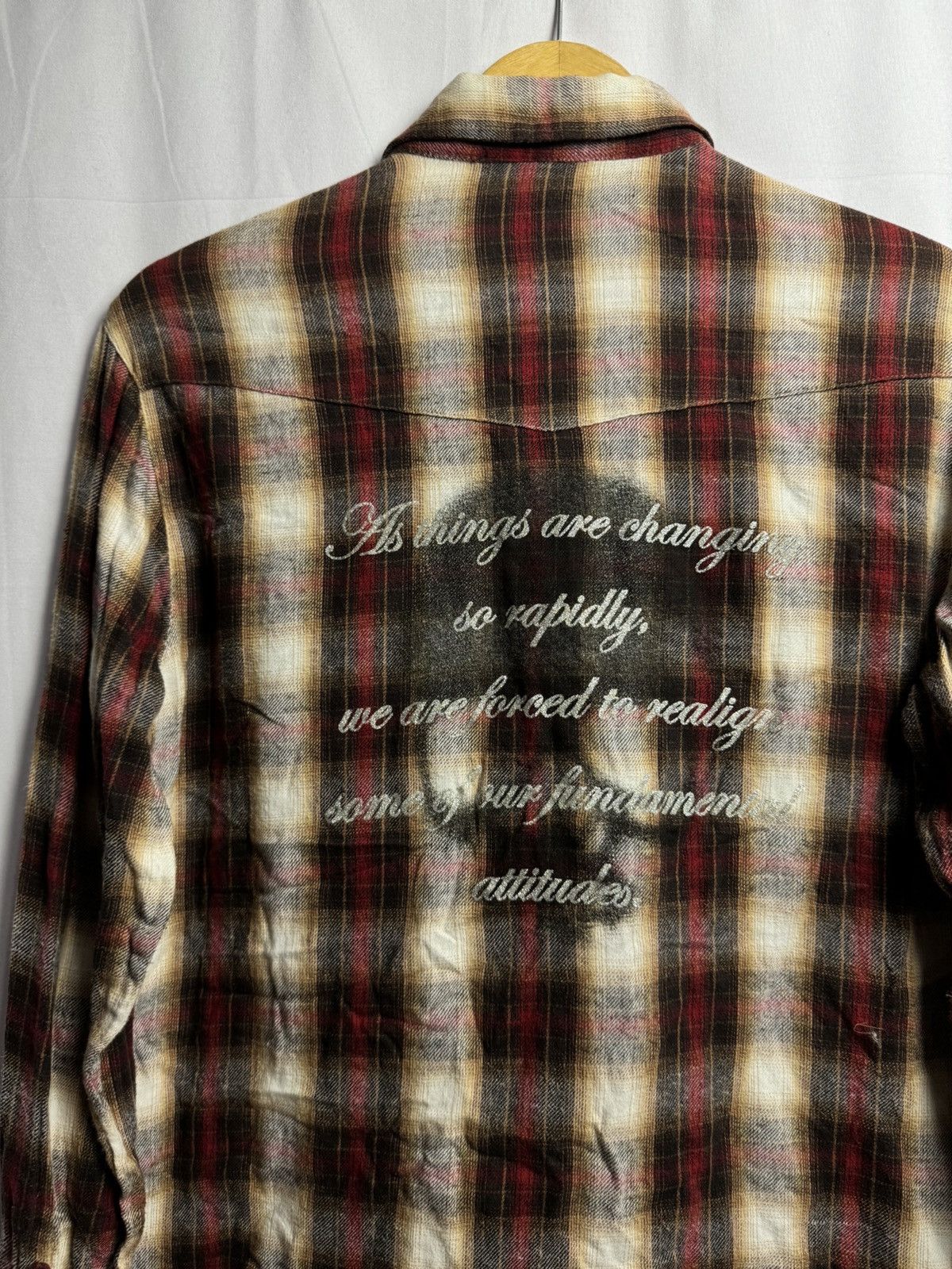 If Six Was Nine × In The Attic × Japanese Brand Intheattic Poem Skulls Button Shirt Size US L / EU 52-54 / 3 - 4 Thumbnail