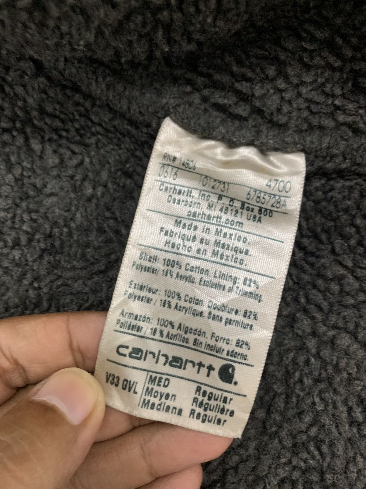 Carhartt Carhartt Vest With Fleece Inner Size US M / EU 48-50 / 2 - 12 Thumbnail