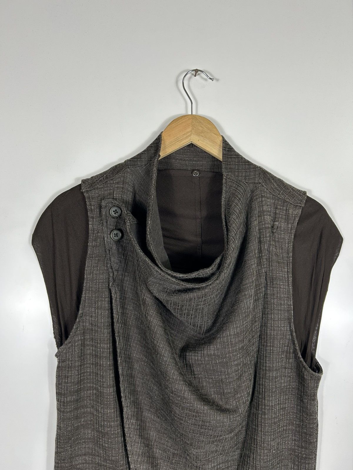 Japanese Brand 🔥Tornado Mart Button Sleeveless Vest Size M / US 6-8 / IT 42-44 - 4 Thumbnail