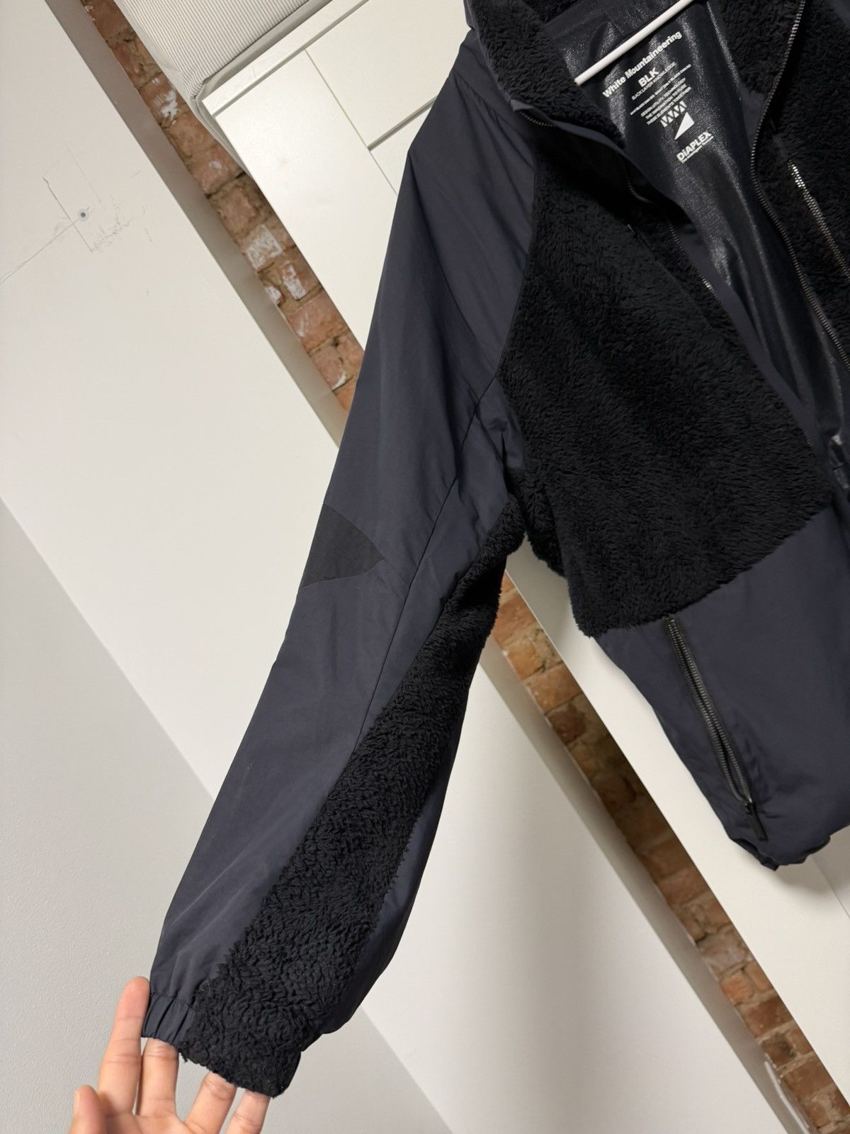 White Mountaineering White Mountaineering BLK Fleece Blouson Size US M / EU 48-50 / 2 - 4 Thumbnail