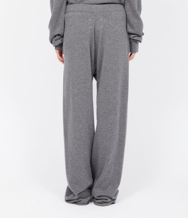 Maison Margiela o1bcso1str0526 Wool & Cashmere Trouser in Grey Size 28" / US 6 / IT 42 - 3 Thumbnail