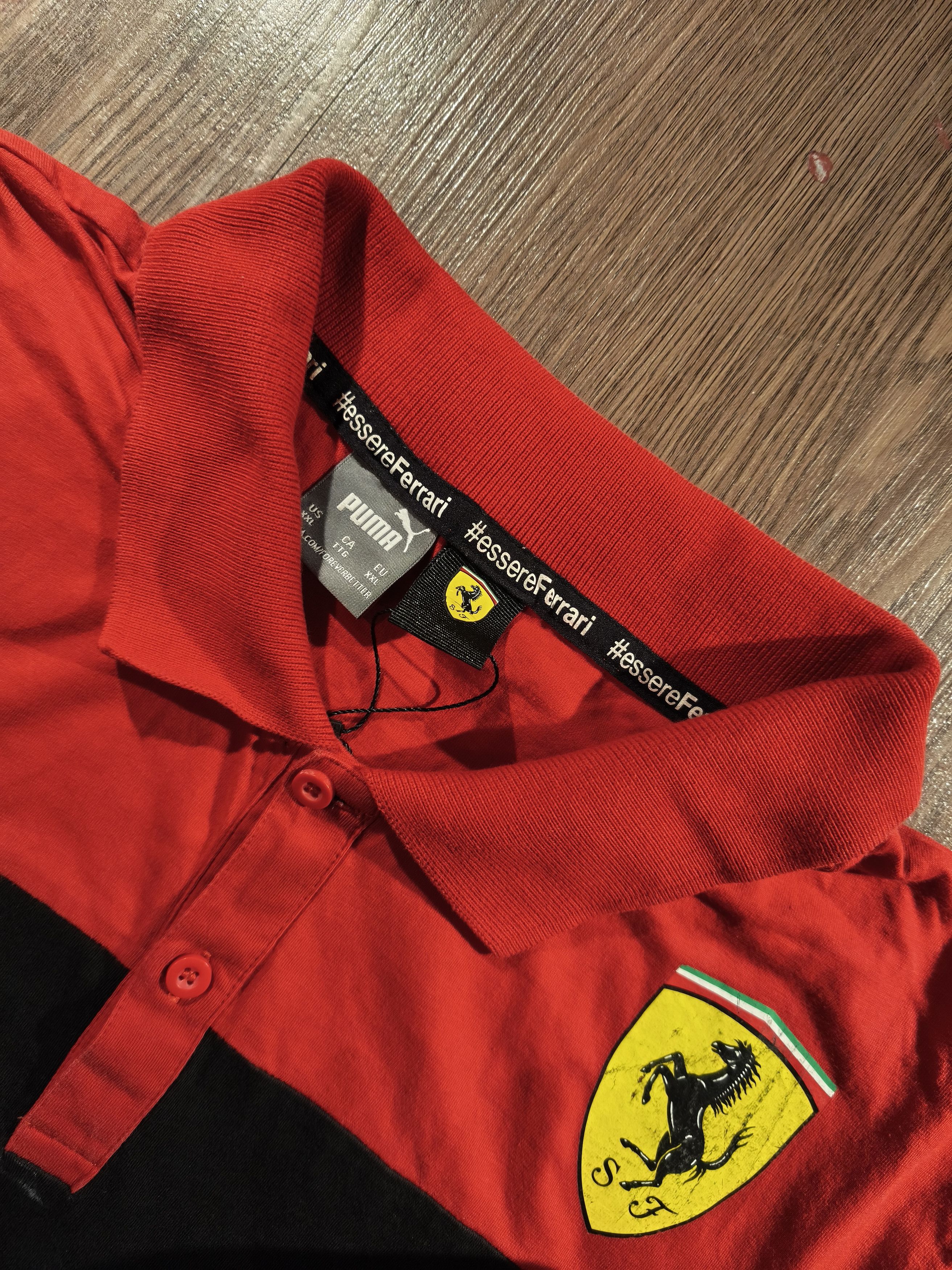 Ferrari × Puma PUMA x Ferrari Racing Polo Shirt Size US XL / EU 56 / 4 - 7 Thumbnail