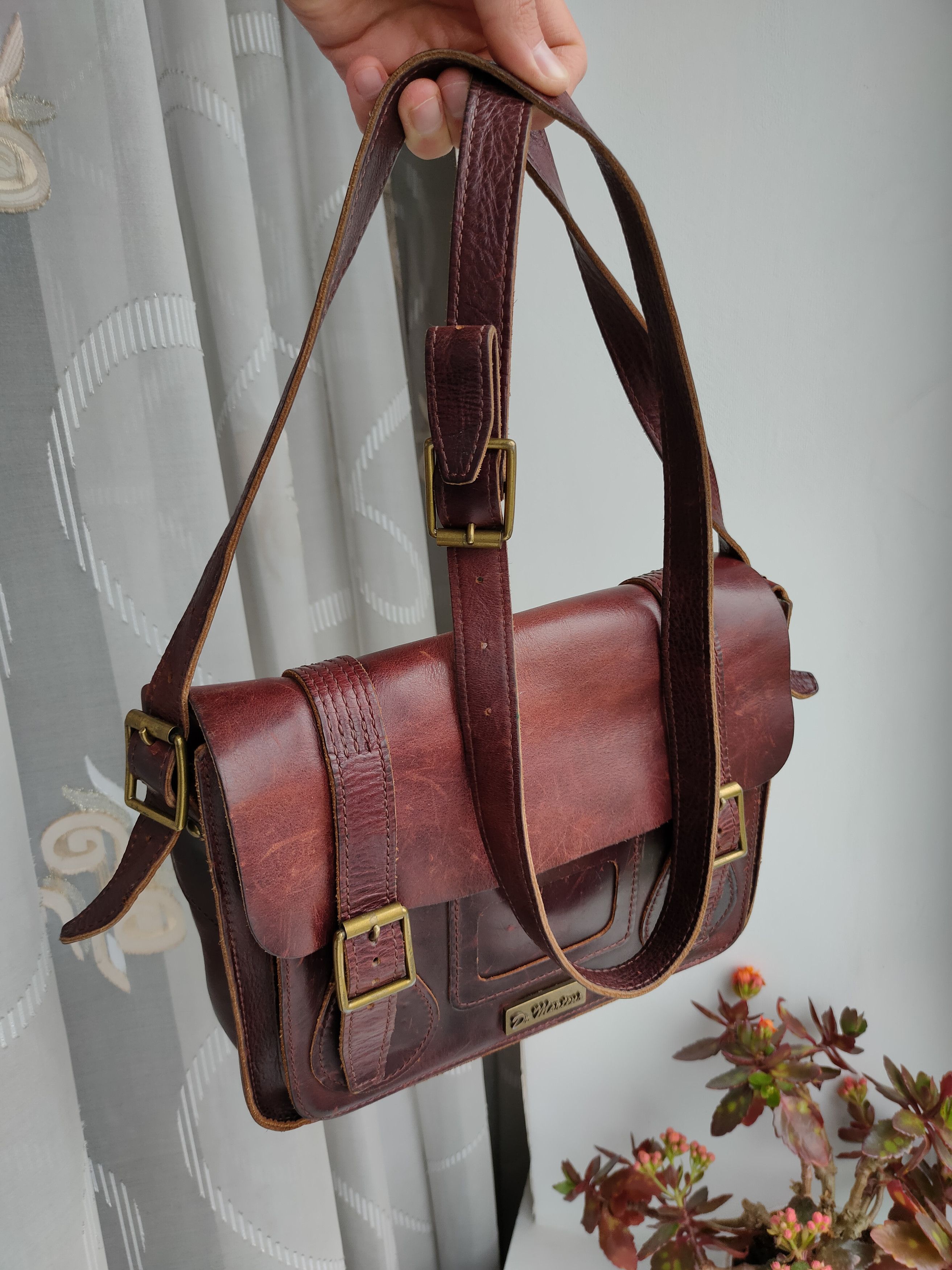 Dr. Martens 🔥Dr. Martens Vintage Leather Bag Shoulder Bag dr martens Size ONE SIZE - 12 Thumbnail
