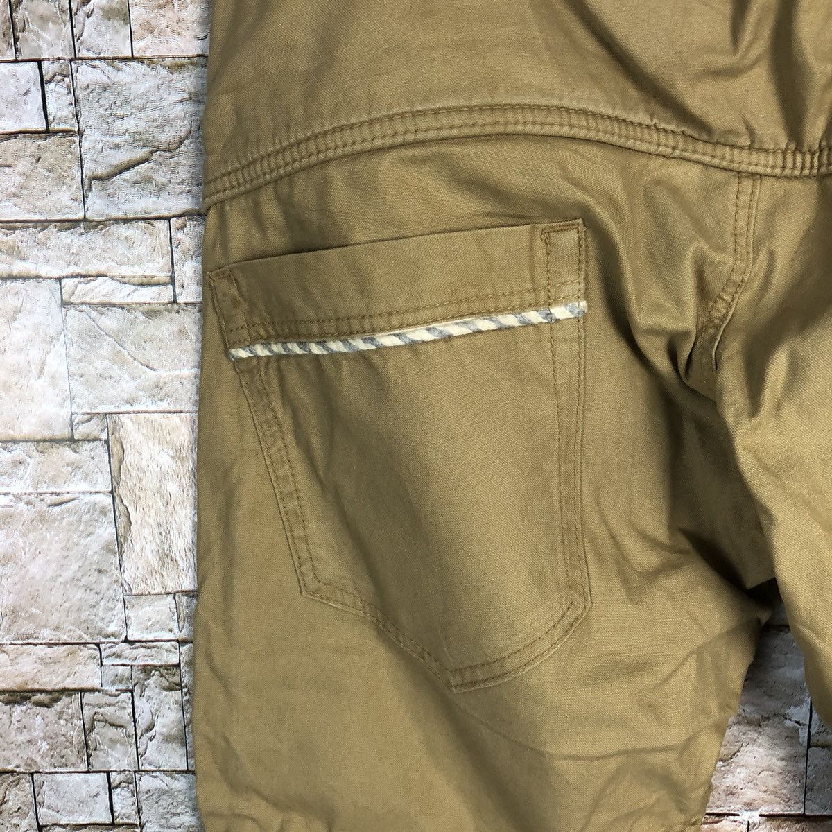 Japanese Brand DL Dominate handcraft Brown Cargo Multipocket Pants #A334 Size US 32 / EU 48 - 15 Thumbnail