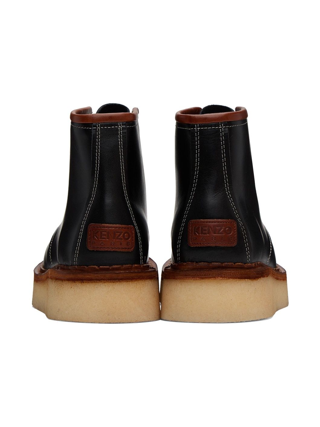 Kenzo o1y1025 Ankle Boots in Black Size US 5.5 / IT 35.5 - 4 Thumbnail