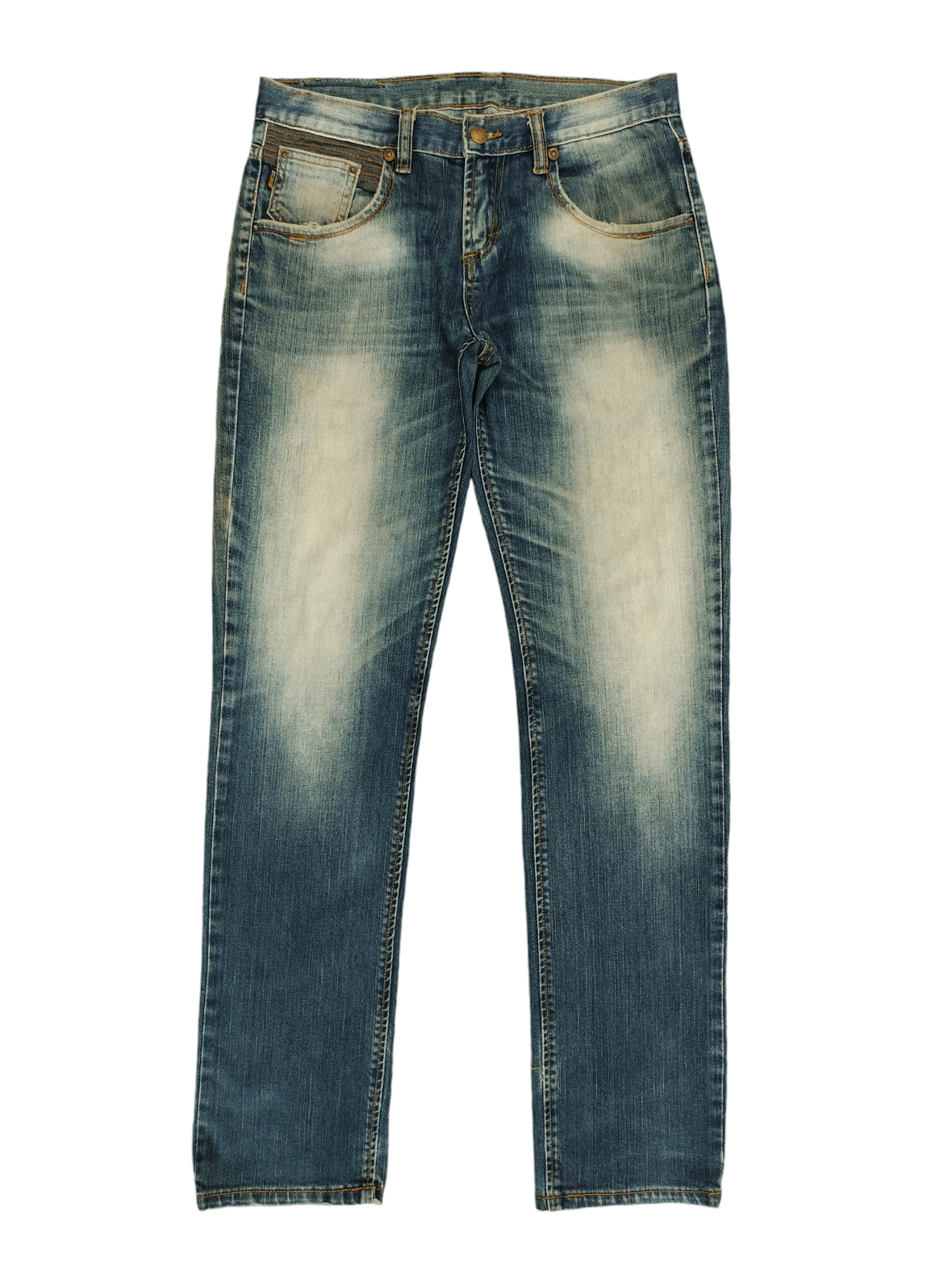 Just Cavalli Just Cavalli Distress Faded Denim Jeans Size US 31 - 1 Thumbnail
