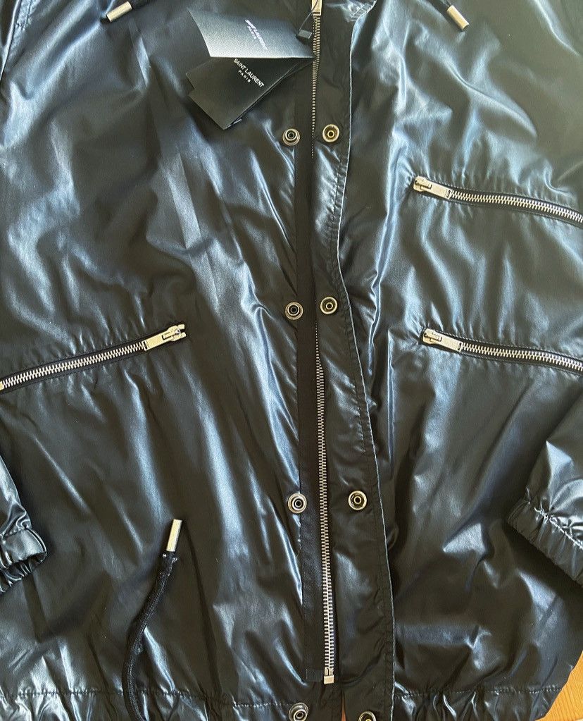 Saint Laurent Paris Saint Laurent Paris - Nylon Hooded Parka Windbreaker (Patch) Size US XL / EU 56 / 4 - 8 Thumbnail