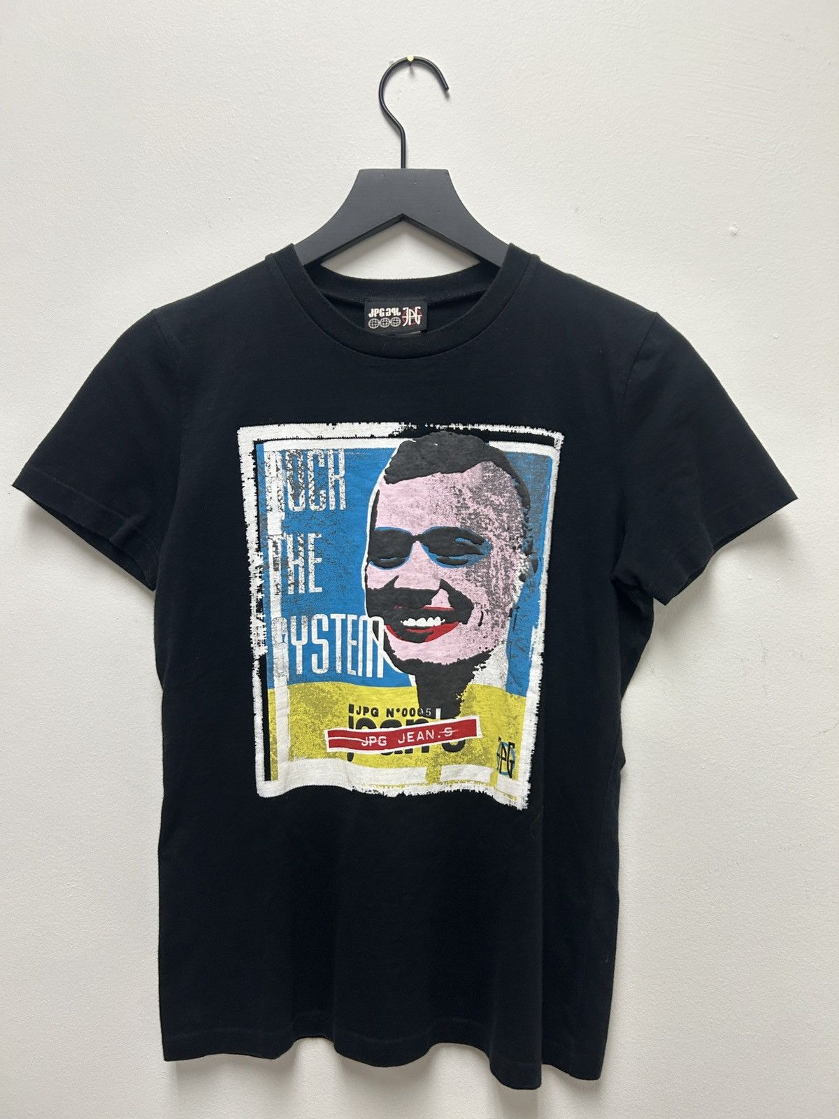 Jean Paul Gaultier 00’s Propoganda Print short Sleeve Size US S / EU 44-46 / 1 - 1 Thumbnail