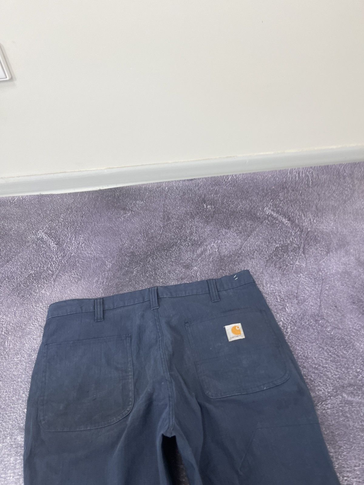 Carhartt Vintage Carhartt Y2K Navy Work Relaxed Pants Size US 34 / EU 50 - 7 Thumbnail
