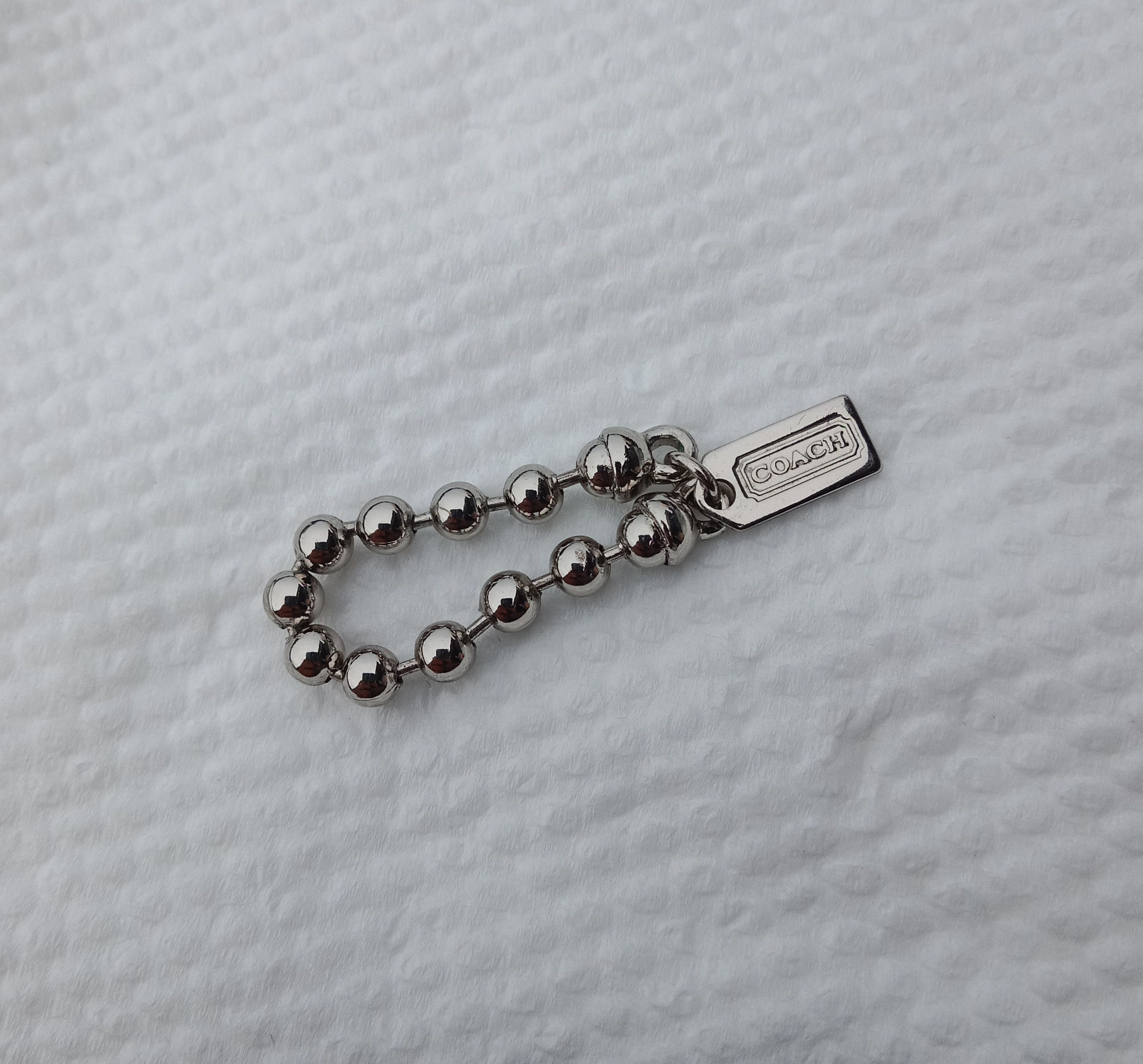 Coach × Designer COACH Sterling Silver Ball Bead Rings Size ONE SIZE - 9 Thumbnail