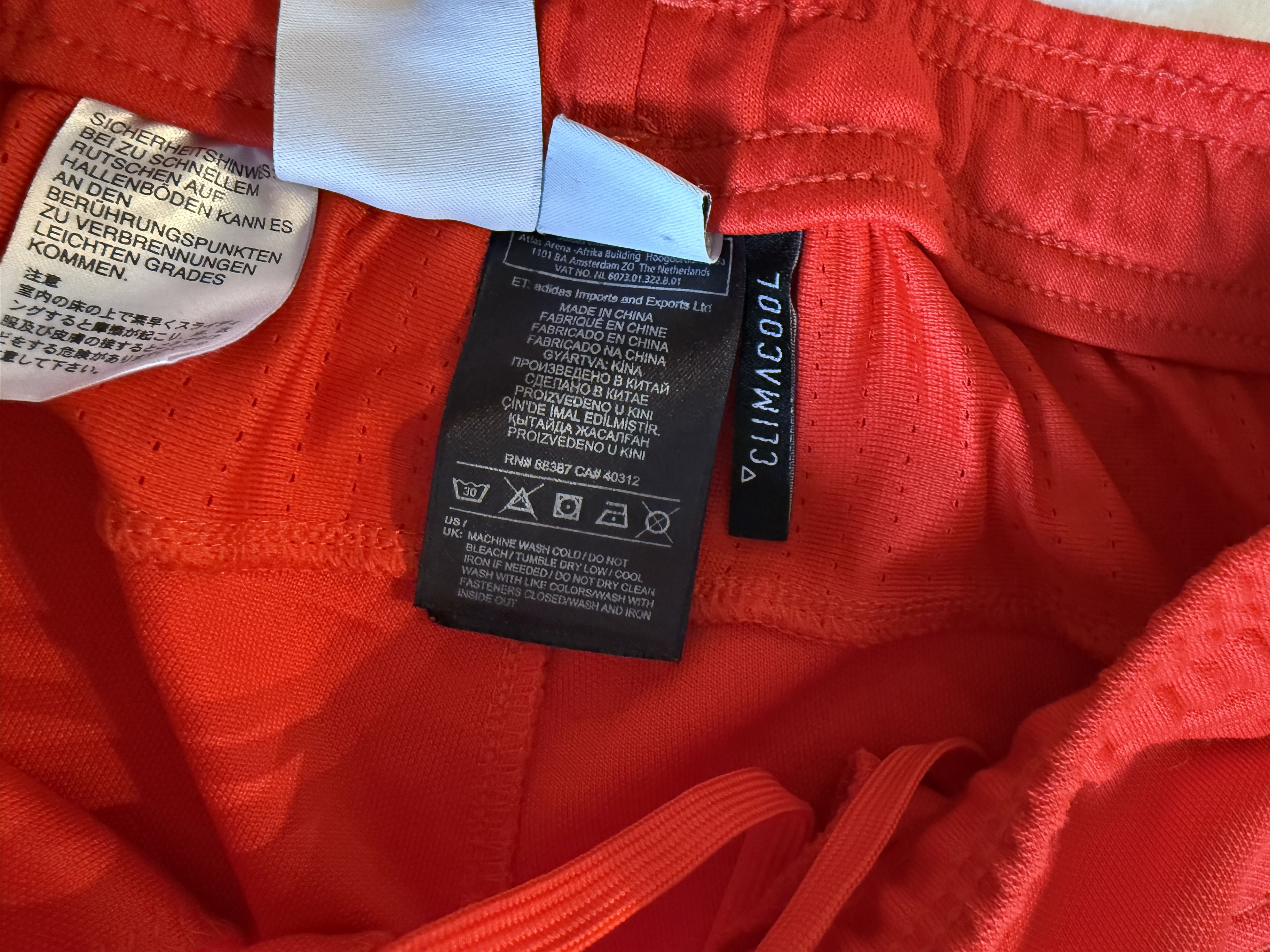 Adidas ADIDAS x GOSHA RUBCHINSKY Men's Track Pants ClimaCool Red Size US 26 / EU 42 - 3 Thumbnail