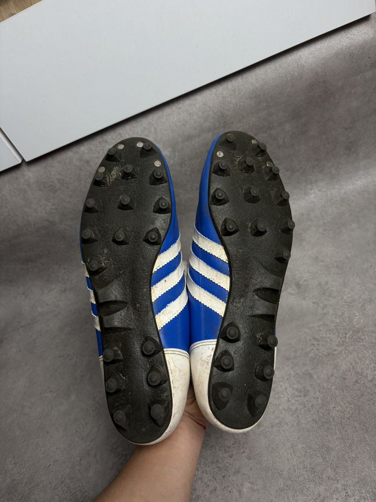 Adidas Vintage 70s Adidas Cross Country Spikes Made in France Rare Size US 14 / EU 47 - 6 Thumbnail