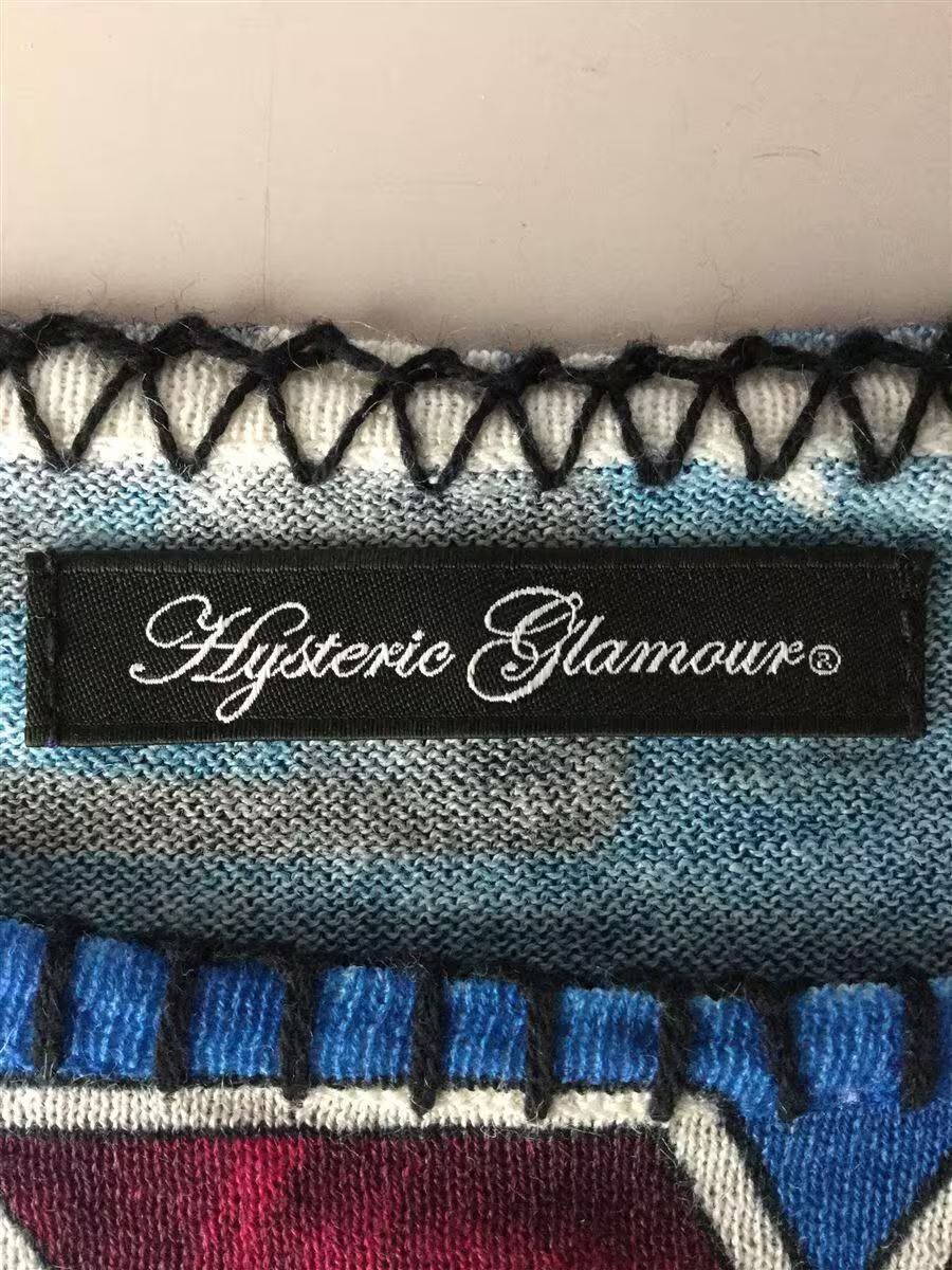 Hysteric Glamour Allover Logo Linen Knit Sweater Size S / US 4 / IT 40 - 3 Thumbnail