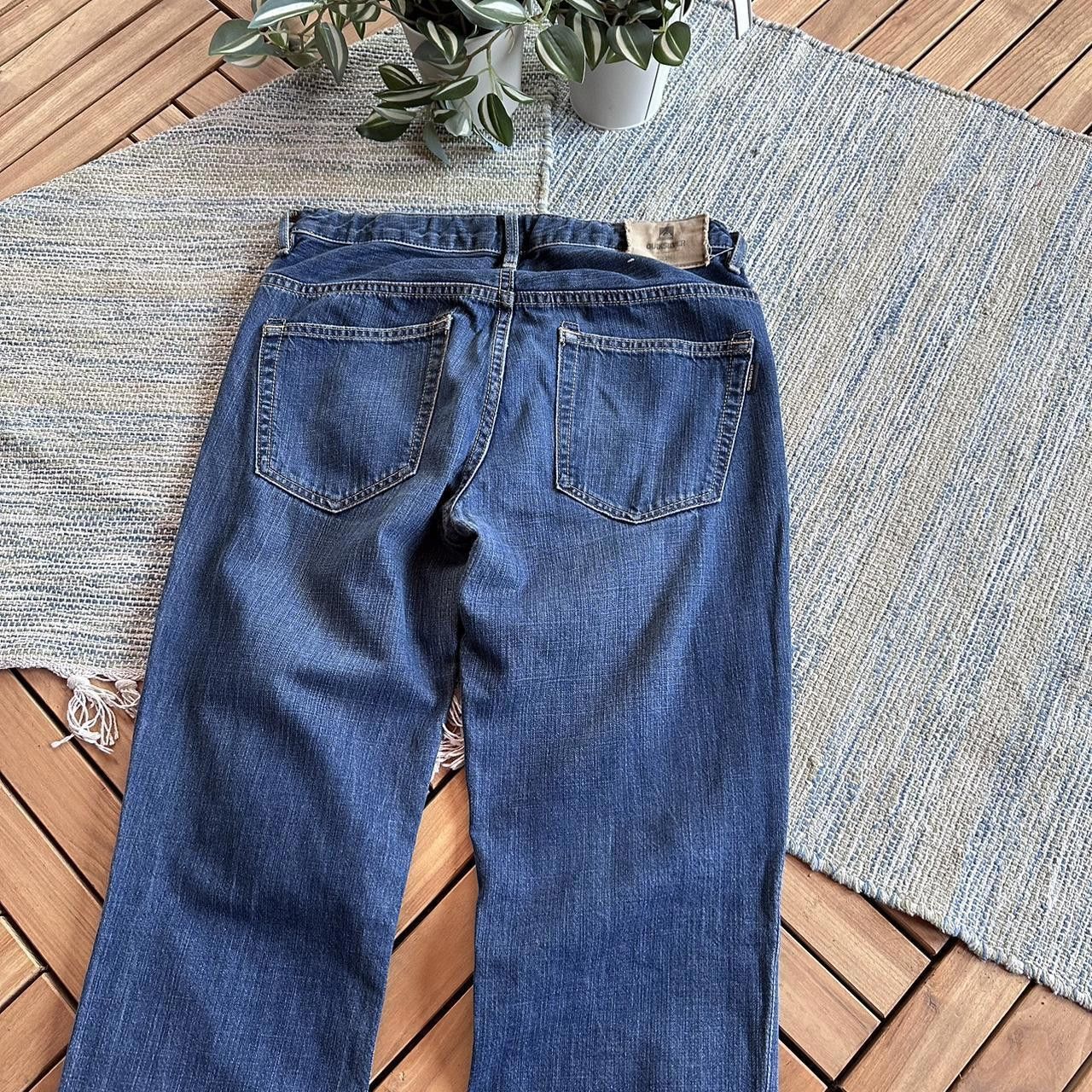 Quiksilver Vintage Y2K Quiksilver Surfwear Denim Pants Trousers Size 38" / US 16 / IT 52 - 2 Thumbnail