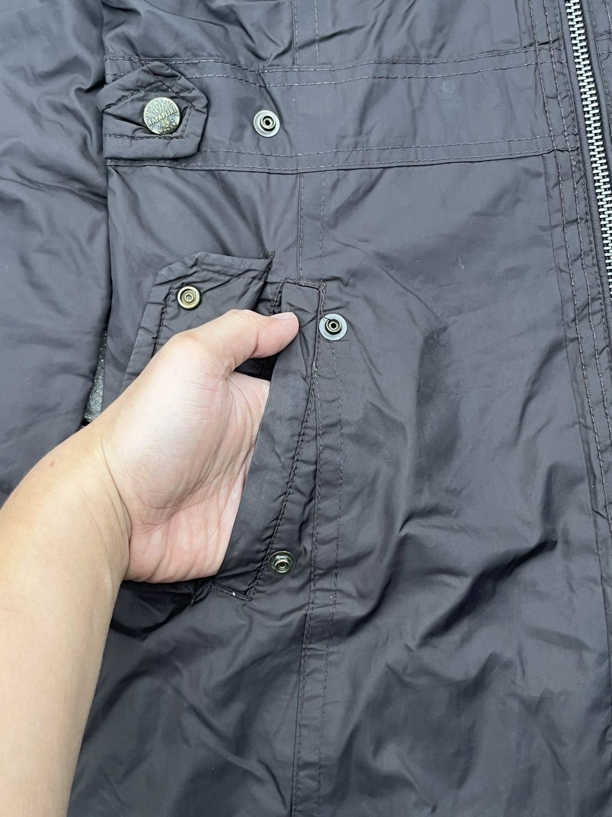 Napapijri Vintage Napapijri Multi Pocket Tactical Neck Belted Jacket Size M / US 6-8 / IT 42-44 - 11 Thumbnail