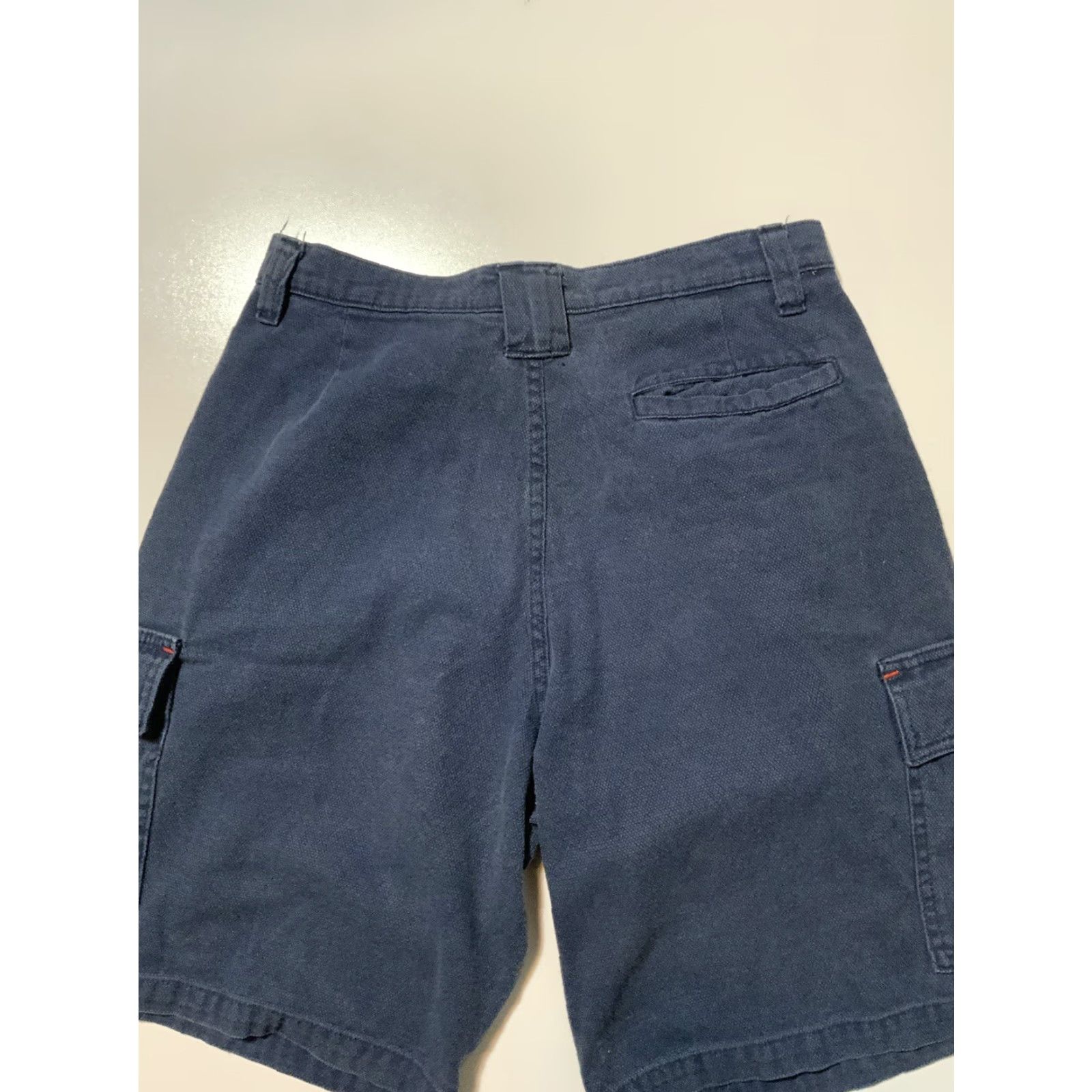 4SDESIGNS VINTAGE Town & Country Designs Textured Cargo Skate Shorts Sz. 31 Mens Blue Cargo 31" Waist Inseam 10" Outseam 20.5" Size US 31 - 6 Thumbnail