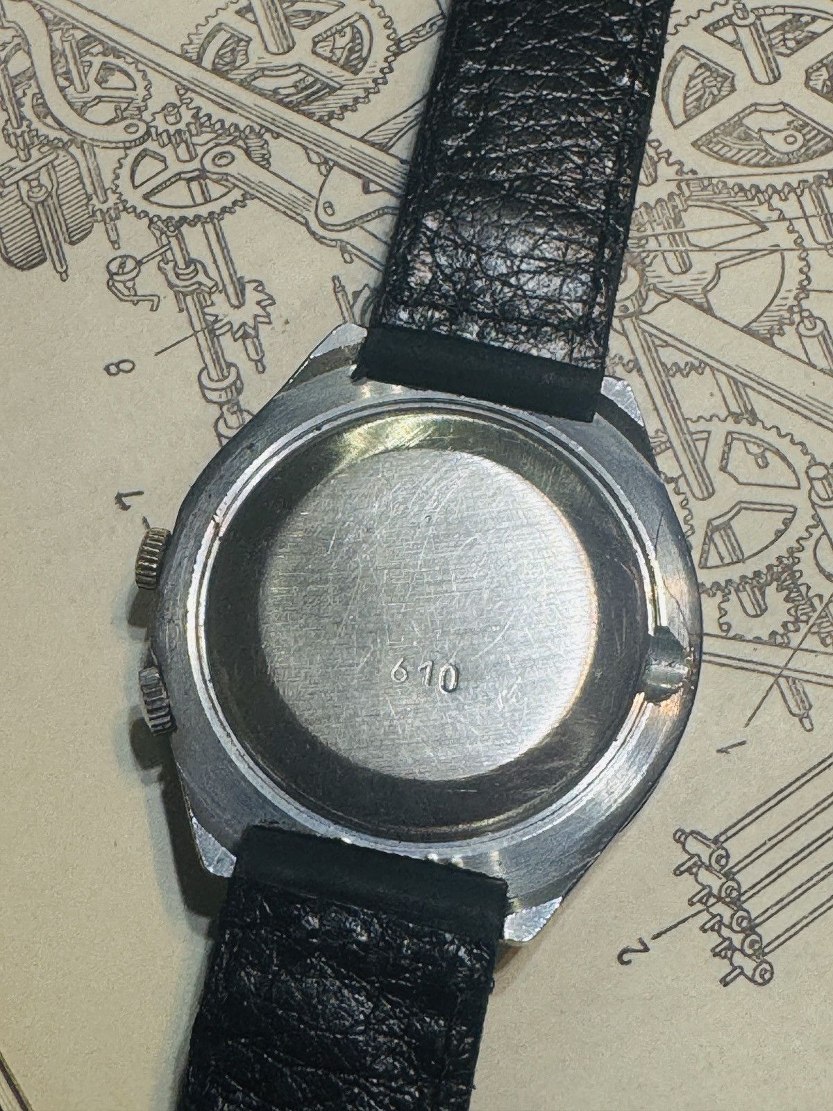 Vintage Raketa Polar Expedition to Antartica Soviet Vintage Watch Size 30 - 6 Thumbnail