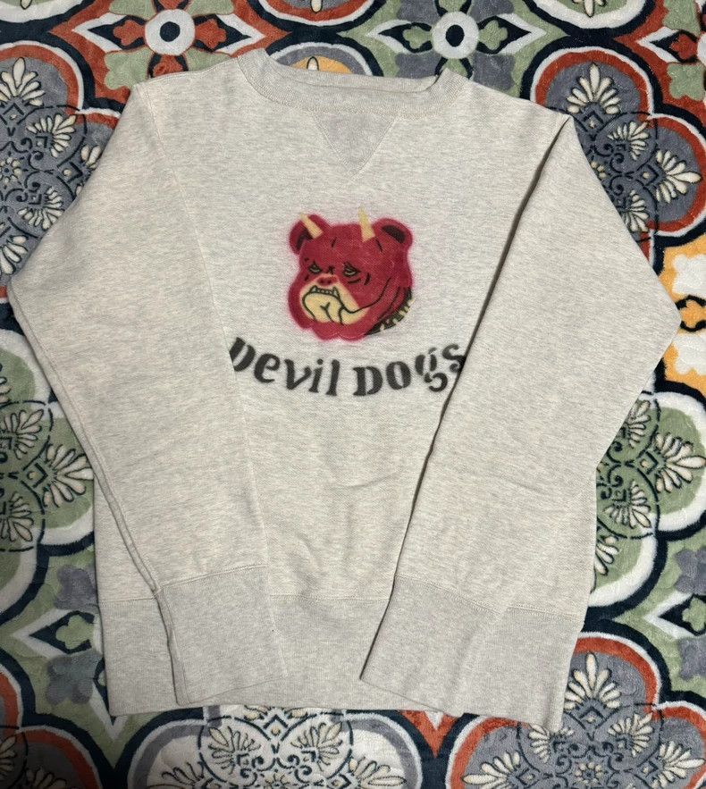 Freewheelers Freewheelers Freewheelers Cerberus print sweater Size US S / EU 44-46 / 1 - 1 Thumbnail