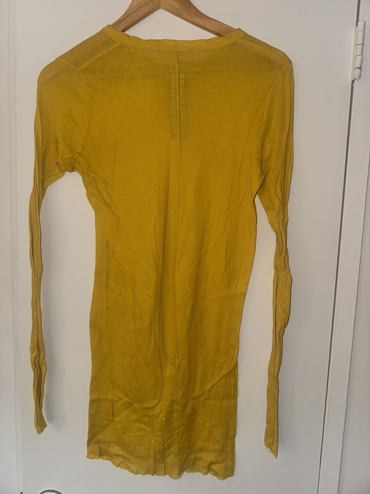 Rick Owens Rick Owens long sleeve soft cotton US medium Size US M / EU 48-50 / 2 - 2 Thumbnail