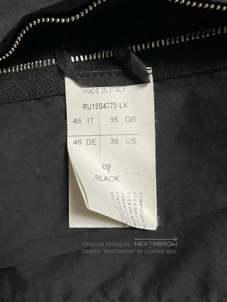 Rick Owens Rick Owens Leather Jacket in Green. Size US M / EU 48-50 / 2 - 3 Thumbnail