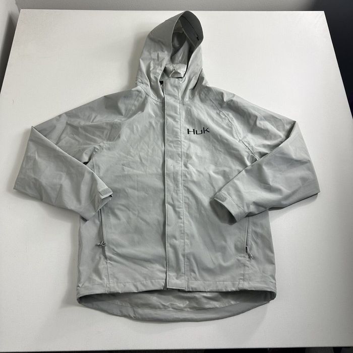 HUK Men's Packable Rain Jacket