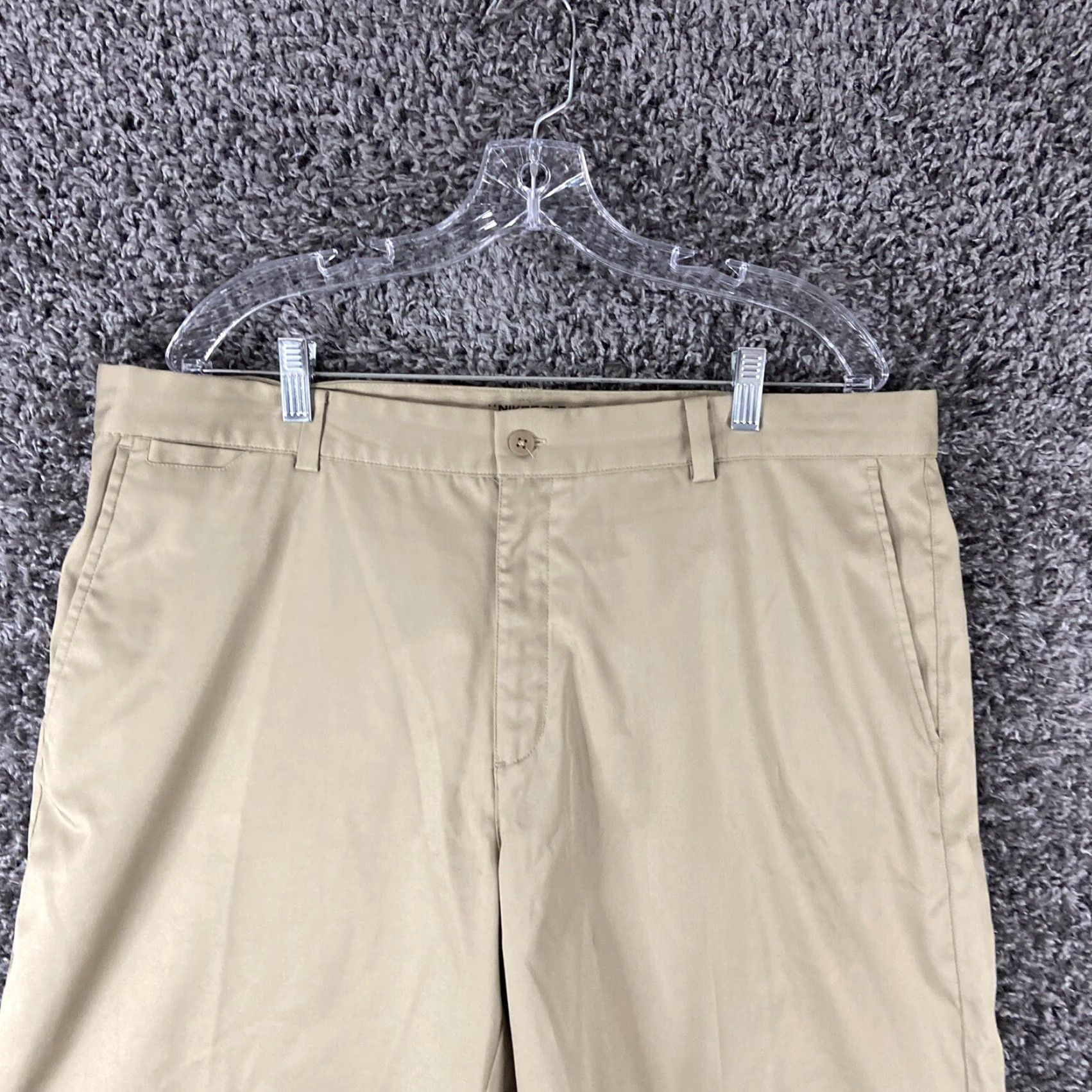 Nike Nike Golf Shorts Men 38 Beige Standard Fit Chino Mens Adult Beige 38 Size US 38 / EU 54 - 4 Thumbnail