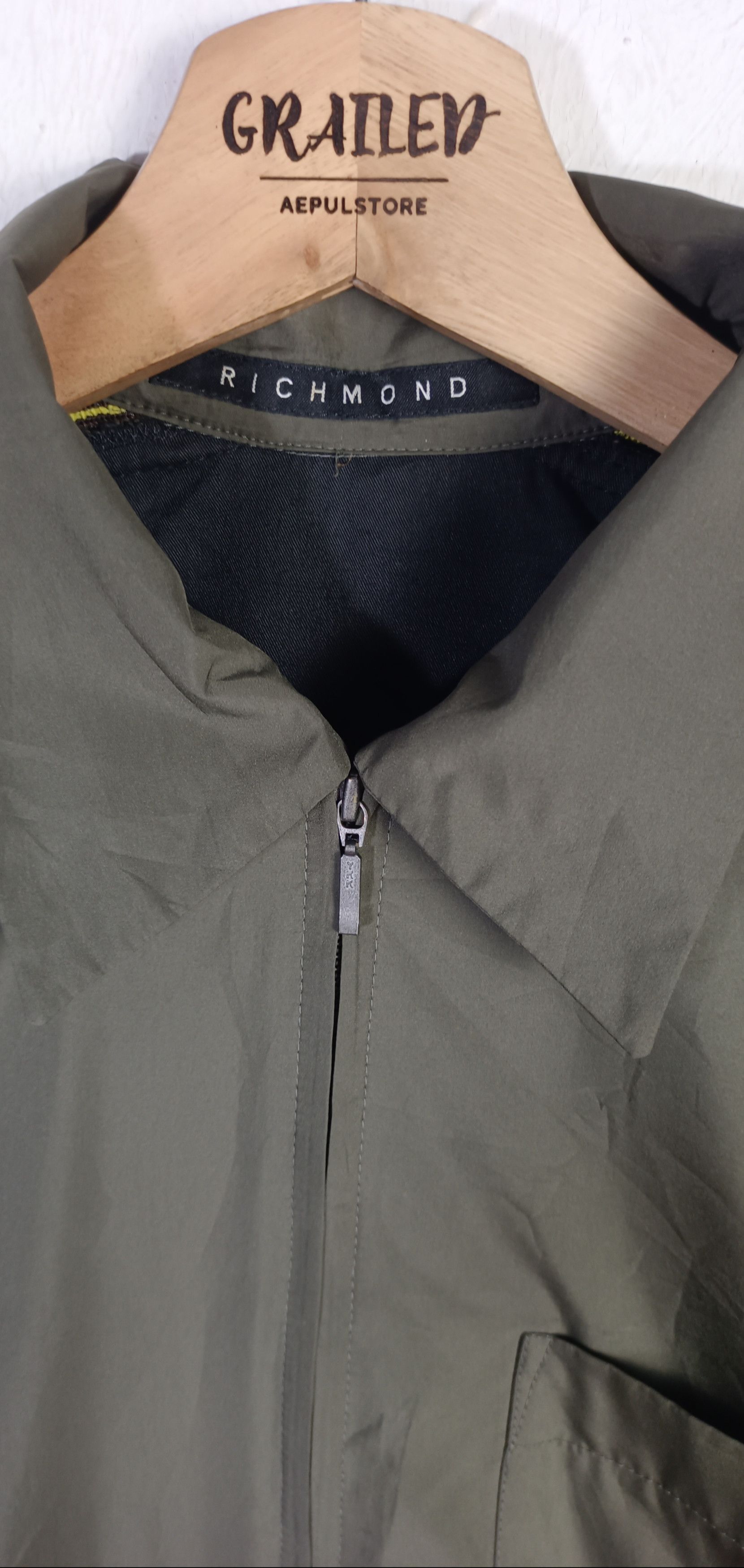 John Richmond Richmond Nylon Zipper Jacket Size US M / EU 48-50 / 2 - 9 Thumbnail