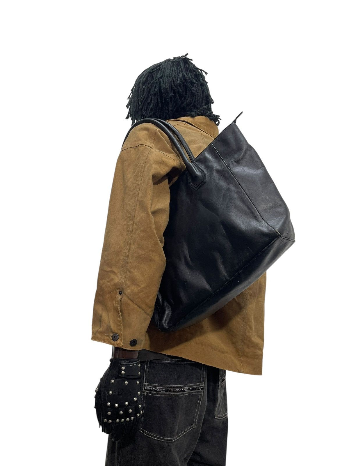 Genuine Leather Full Leather Base Control Tote Shoulder Bag 6🟩 Size ONE SIZE - 1 Thumbnail