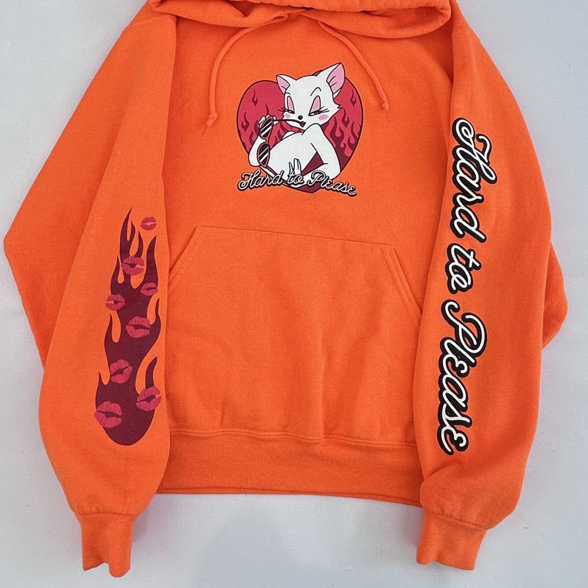 Other Samii Ryan Hard To Please Orange Graphic Hoodie Women’s M Size M / US 6-8 / IT 42-44 - 2 Thumbnail