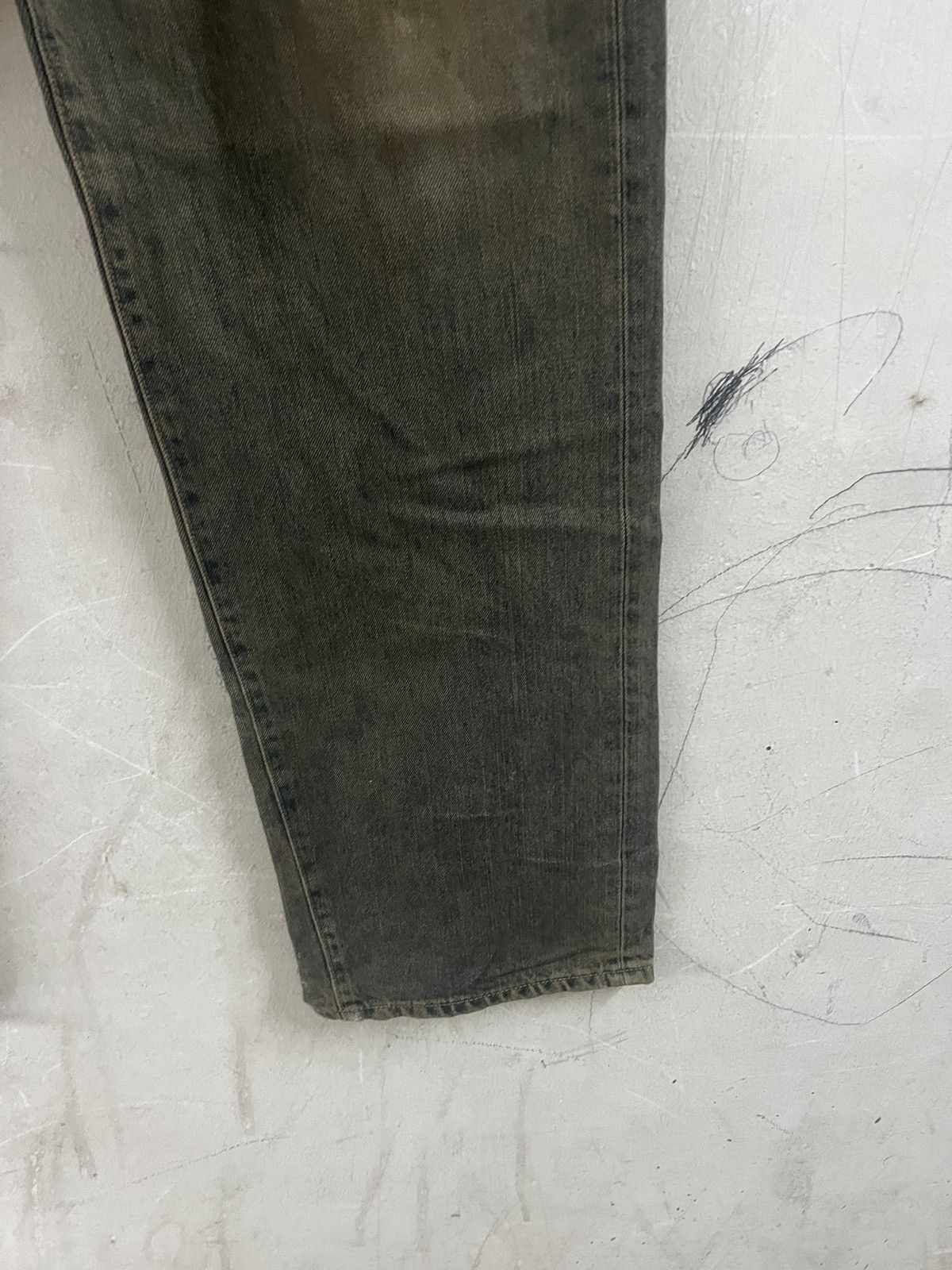 Japanese Brand RUSTY‼️VINTAGE EDWIN XV 445 LOOSE DISTRESSED DENIM PANT Size US 34 / EU 50 - 6 Thumbnail