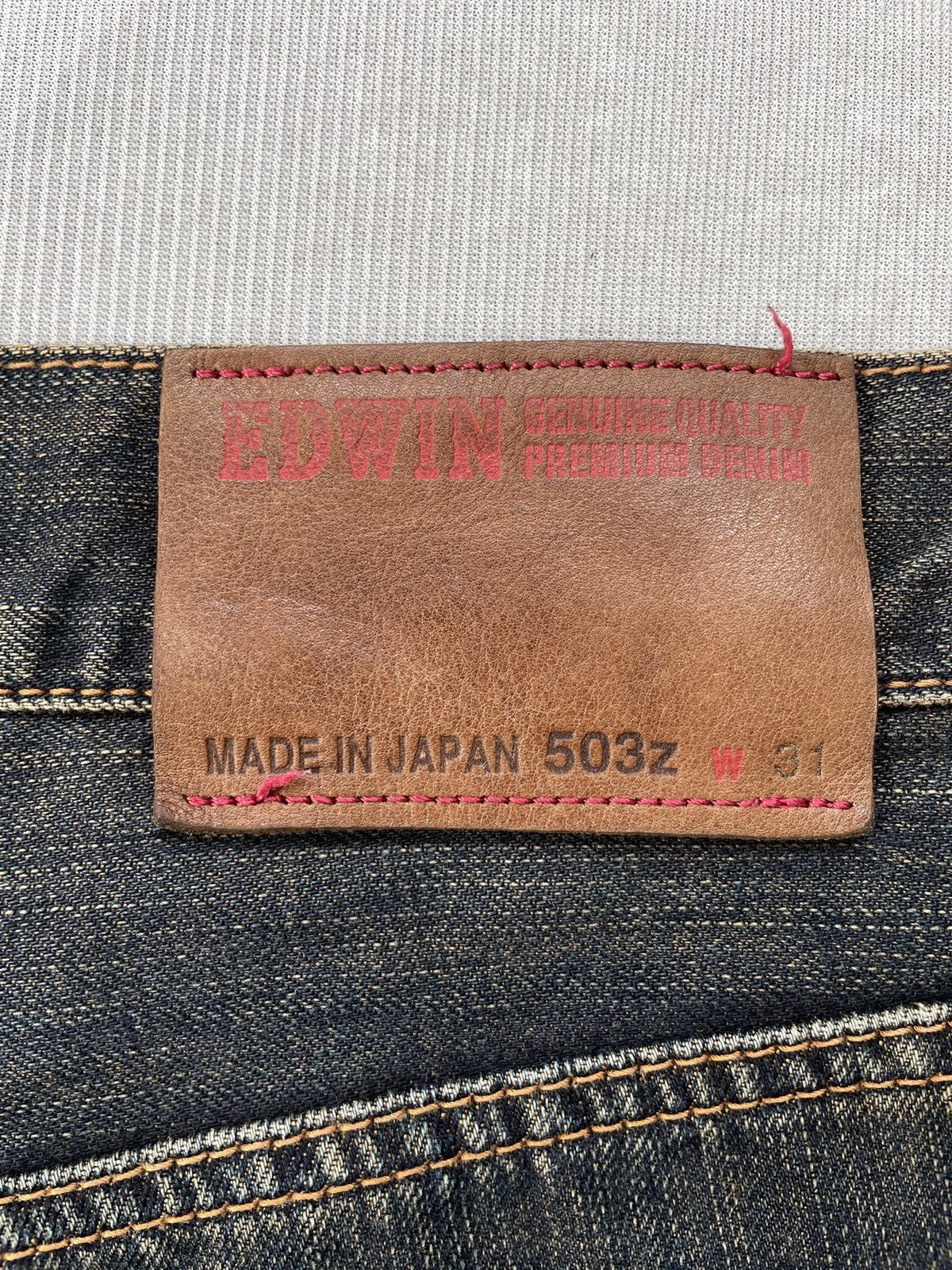 Edwin Vintage Mudwash Edwin 503Z (LG114) Size US 32 / EU 48 - 9 Thumbnail