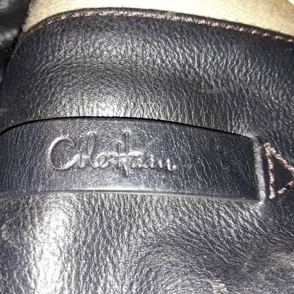 Cole Haan Cole Haan Hobo Shoulder Bag Leather Braided Grommets Genevie Size ONE SIZE - 3 Thumbnail
