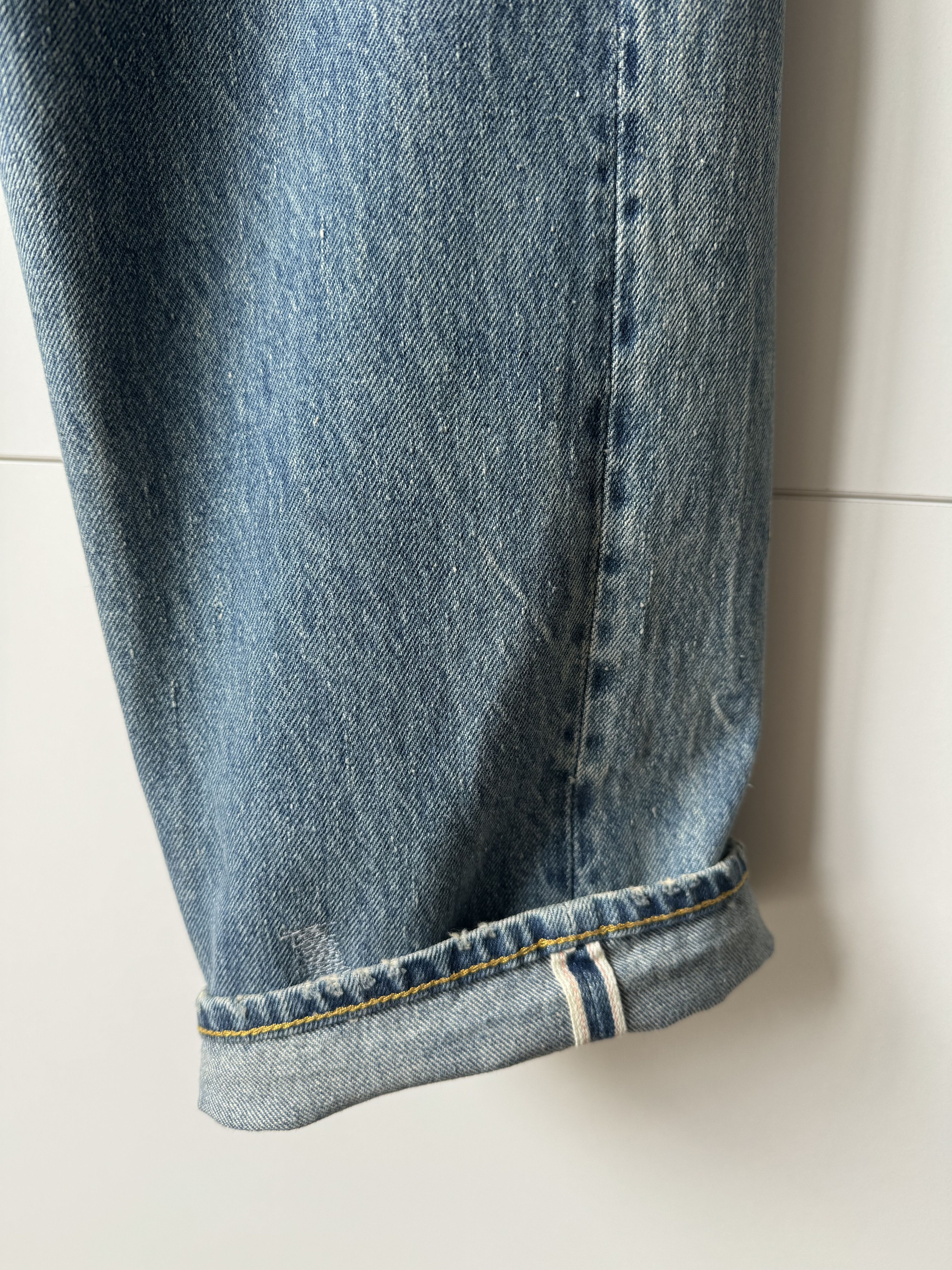 Levi's Vintage Clothing [W29/L32] 1955 501 Jean (Olive You Rock) Size US 30 / EU 46 - 5 Thumbnail