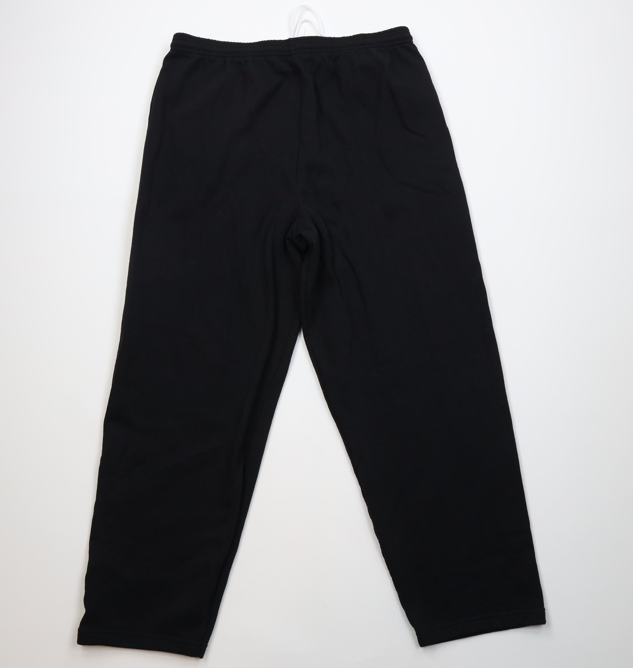 Vintage Vintage 90s Y2K Streetwear Relaxed Fit Sweatpants Black Size US 38 / EU 54 - 10 Thumbnail
