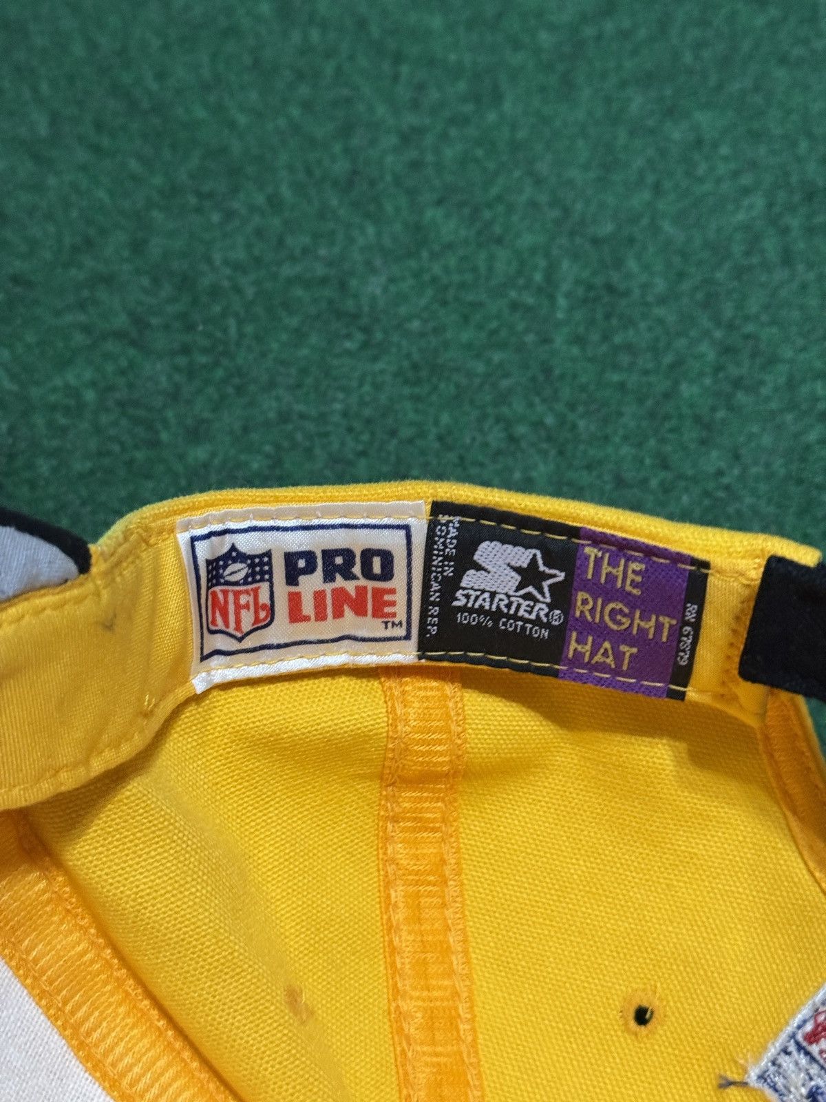 Starter Pittsburgh Steelers Starter Cap NFL Vintage 90s Strap Hat Size ONE SIZE - 6 Thumbnail