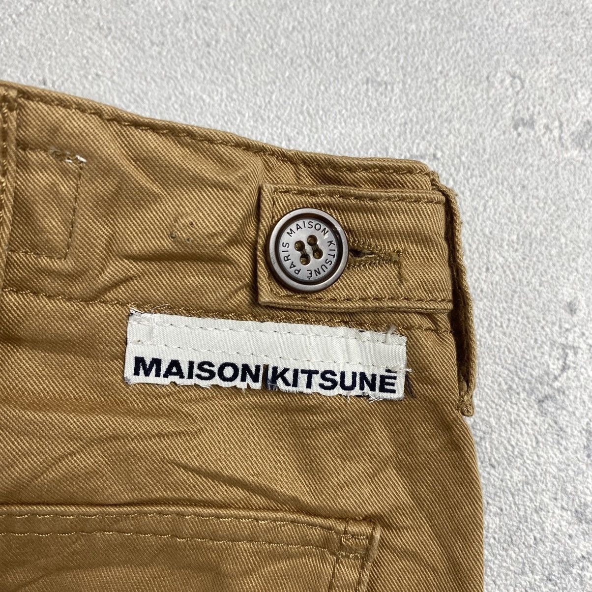 Maison Kitsune Maison Kitsune Fatigue Khaki Pants Size US 28 / EU 44 - 9 Thumbnail