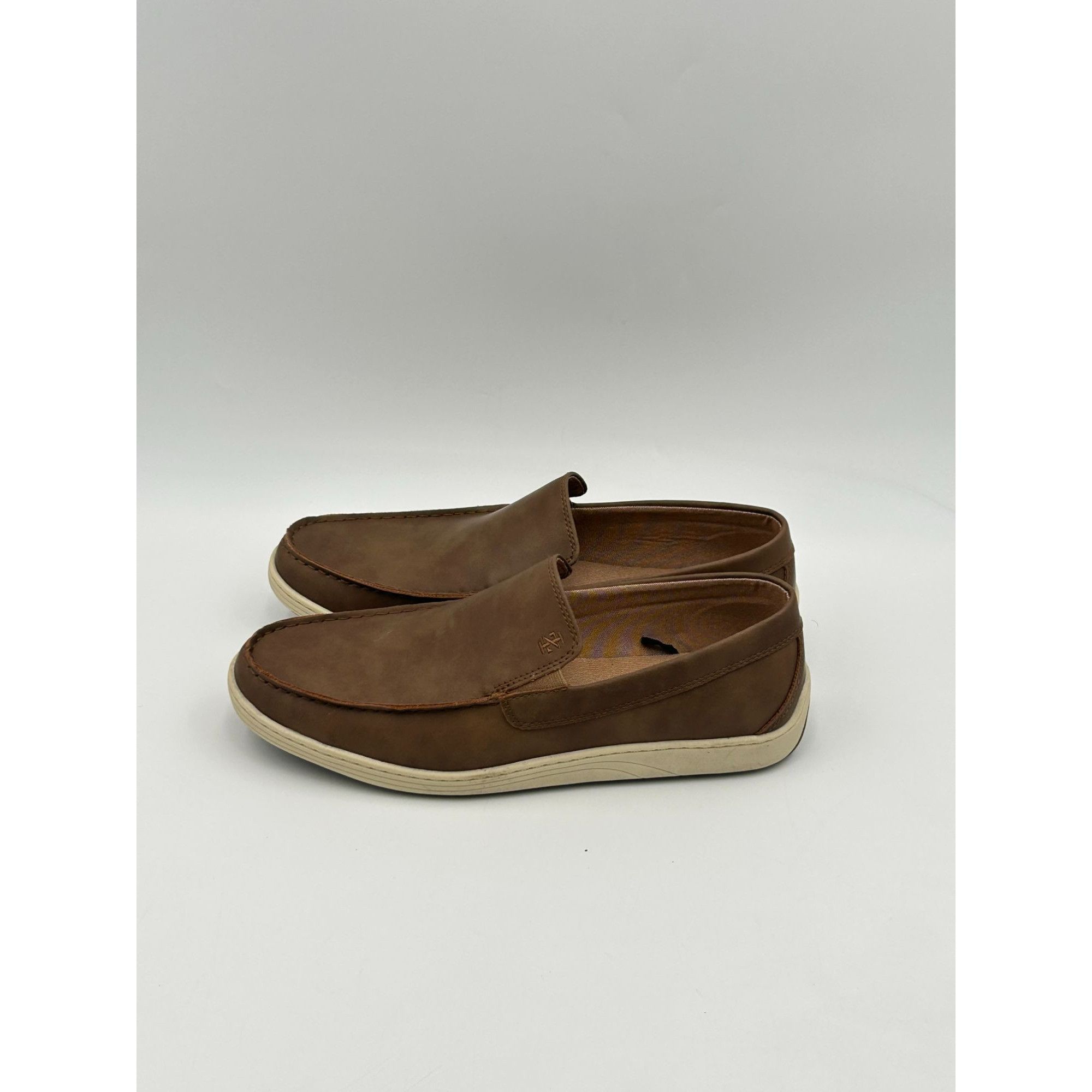 Izod IZOD Seapoint Slip On Loafers Men’s 10.5 Tan Casual Comfort Size US 10.5 / EU 43-44 - 4 Thumbnail