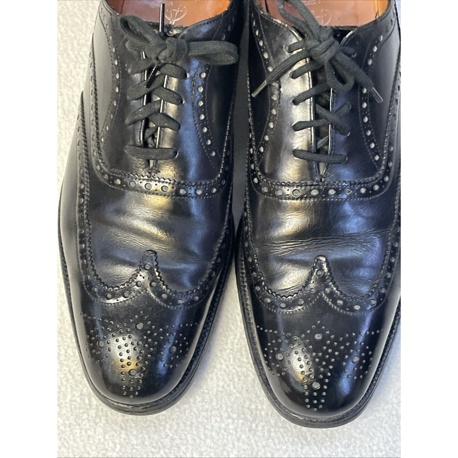 Brooks Brothers VTG Brooks Brothers Brooks English Devon Black Leather Size US 11.5 / EU 44-45 - 5 Thumbnail