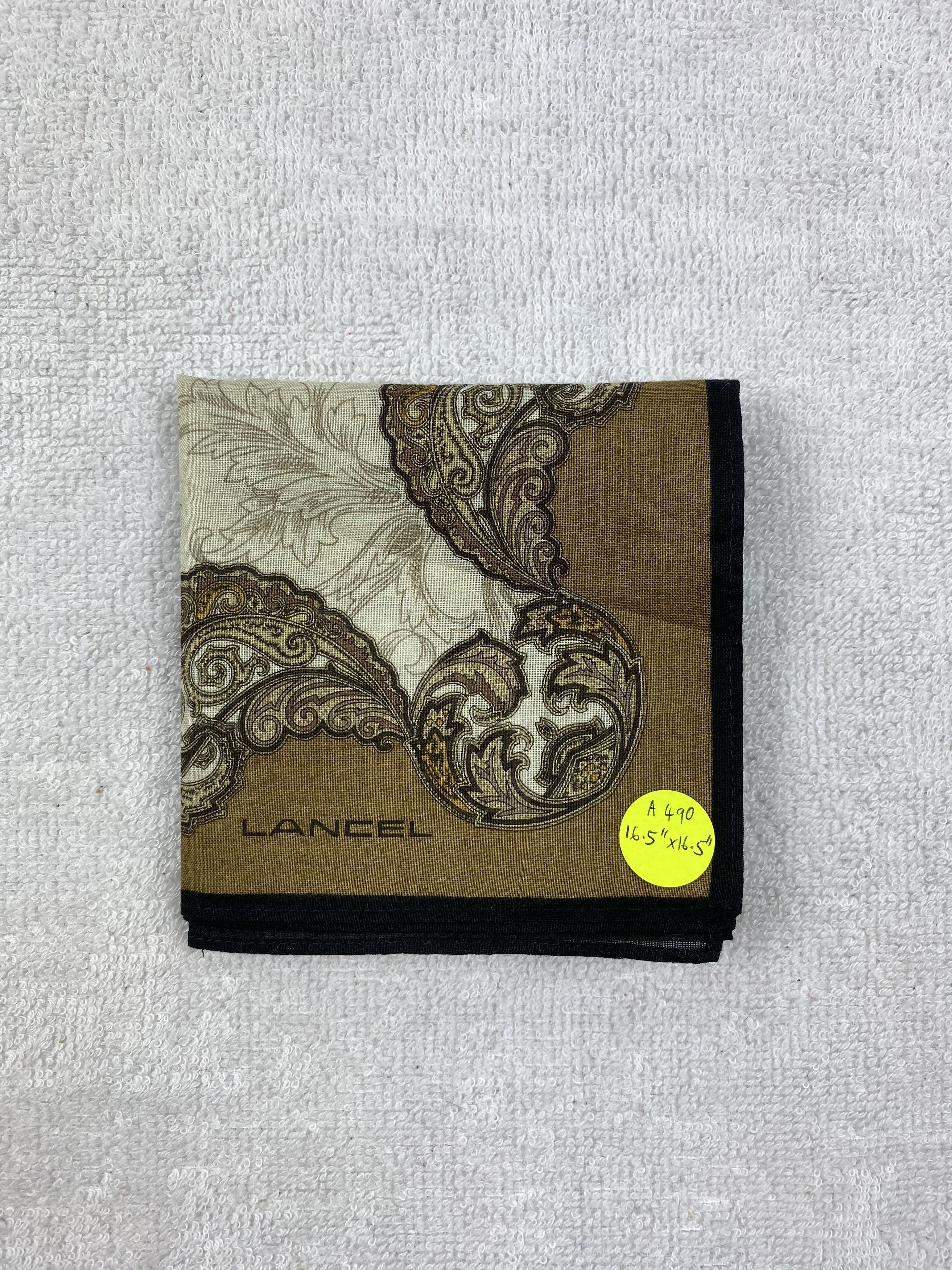 Lancel × Vintage Lancel Handkerchief / Bandana / Neckerchief Size ONE SIZE - 6 Thumbnail