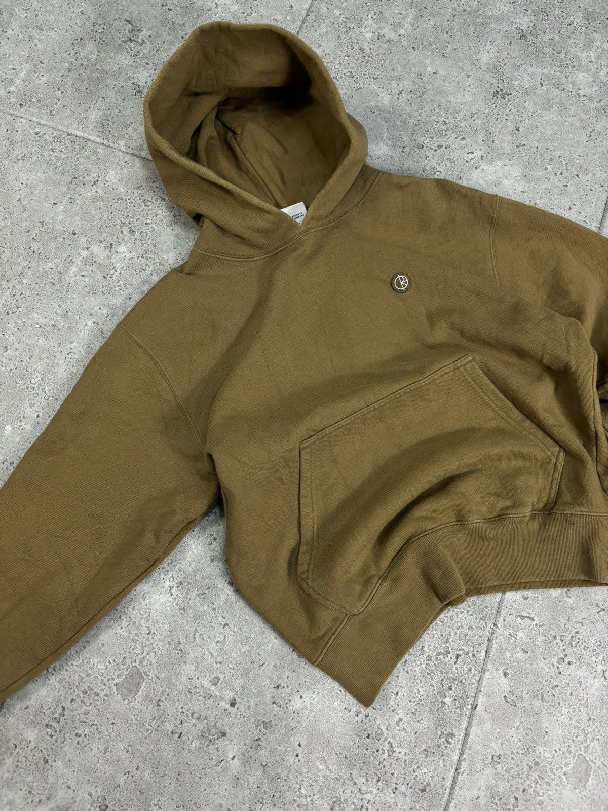 Polar Skate Co. × Vintage Boxy Polar Skate Hoodie Brown Patch Y2K Pinterest Size US S / EU 44-46 / 1 - 7 Thumbnail