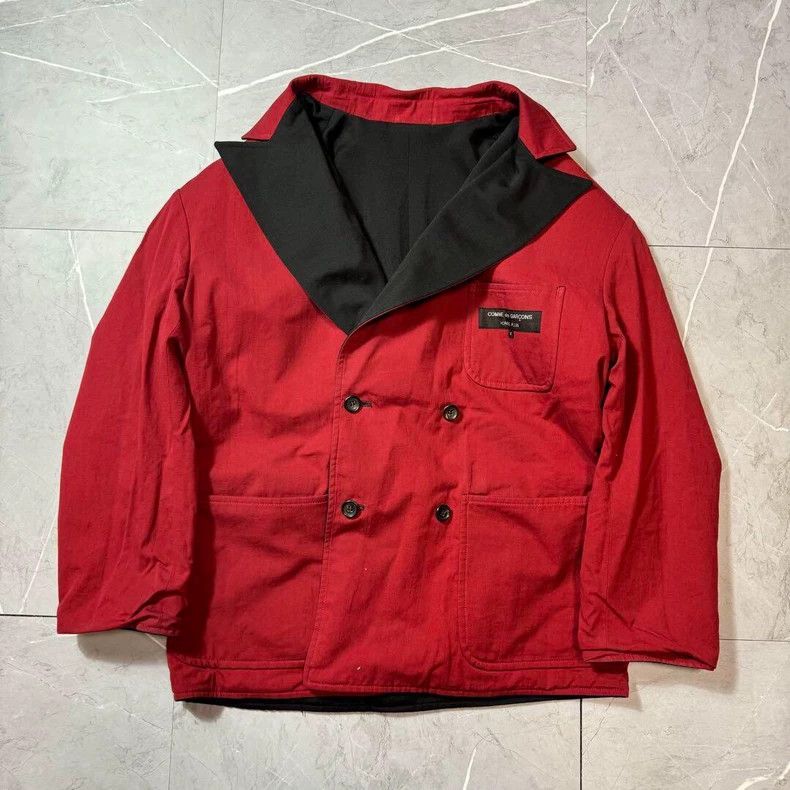 Comme des Garcons Comme des Garcons Double-sided double-breasted jacket Size US S / EU 44-46 / 1 - 5 Thumbnail