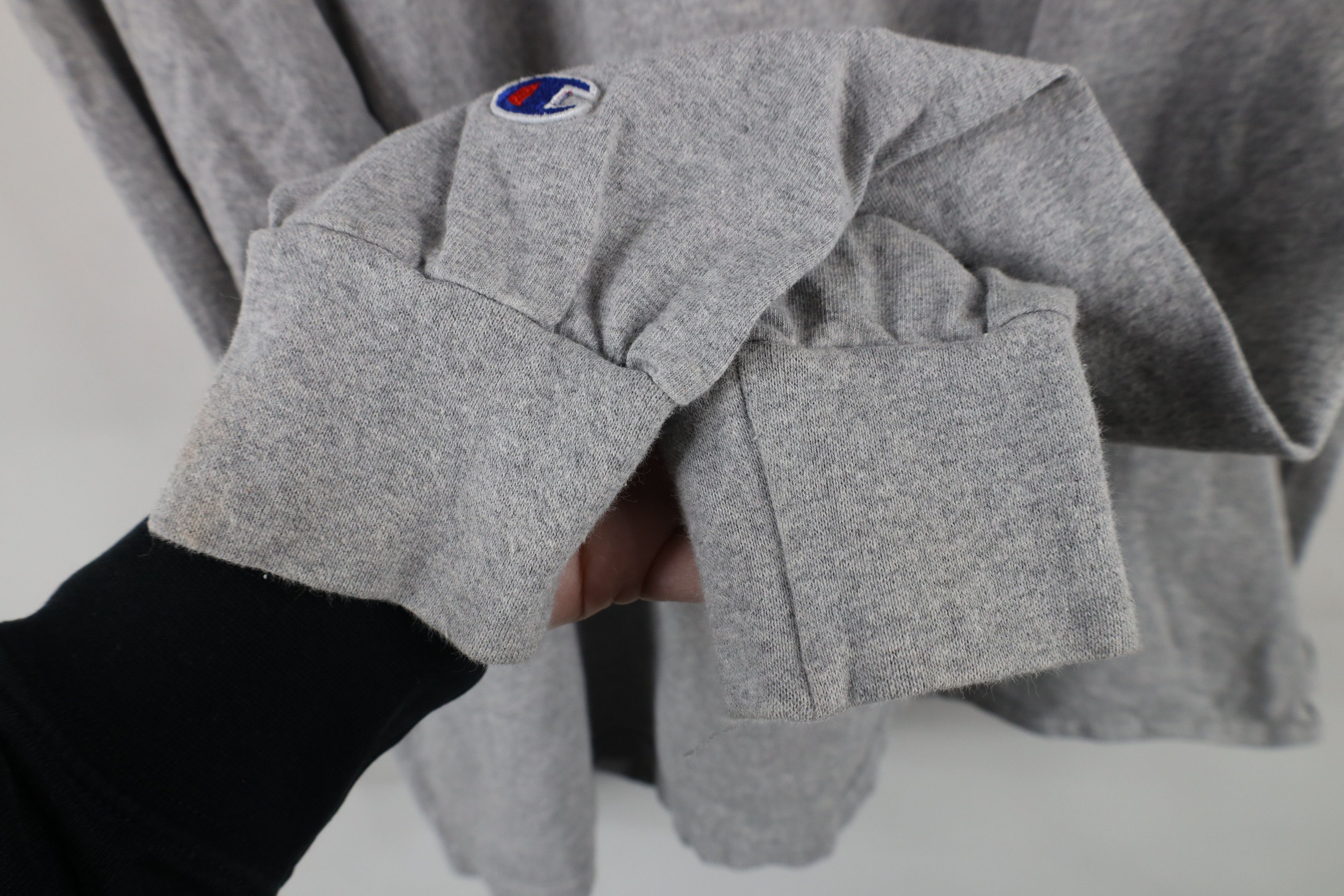 Champion × Vintage Vintage 90s Champion Logo Long Sleeve Turtleneck T-Shirt Size US M / EU 48-50 / 2 - 5 Thumbnail