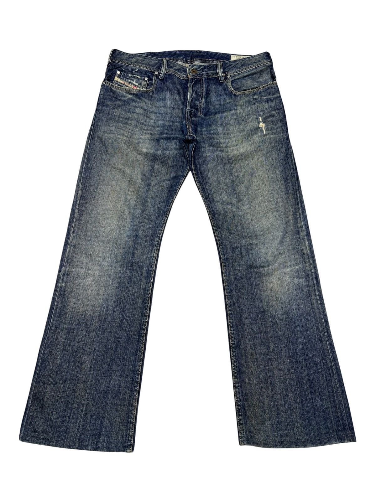 Diesel DIESEL INDUSTRY BAGGY JEANS DISTRESSED DENIM Size US 34 / EU 50 - 8 Thumbnail